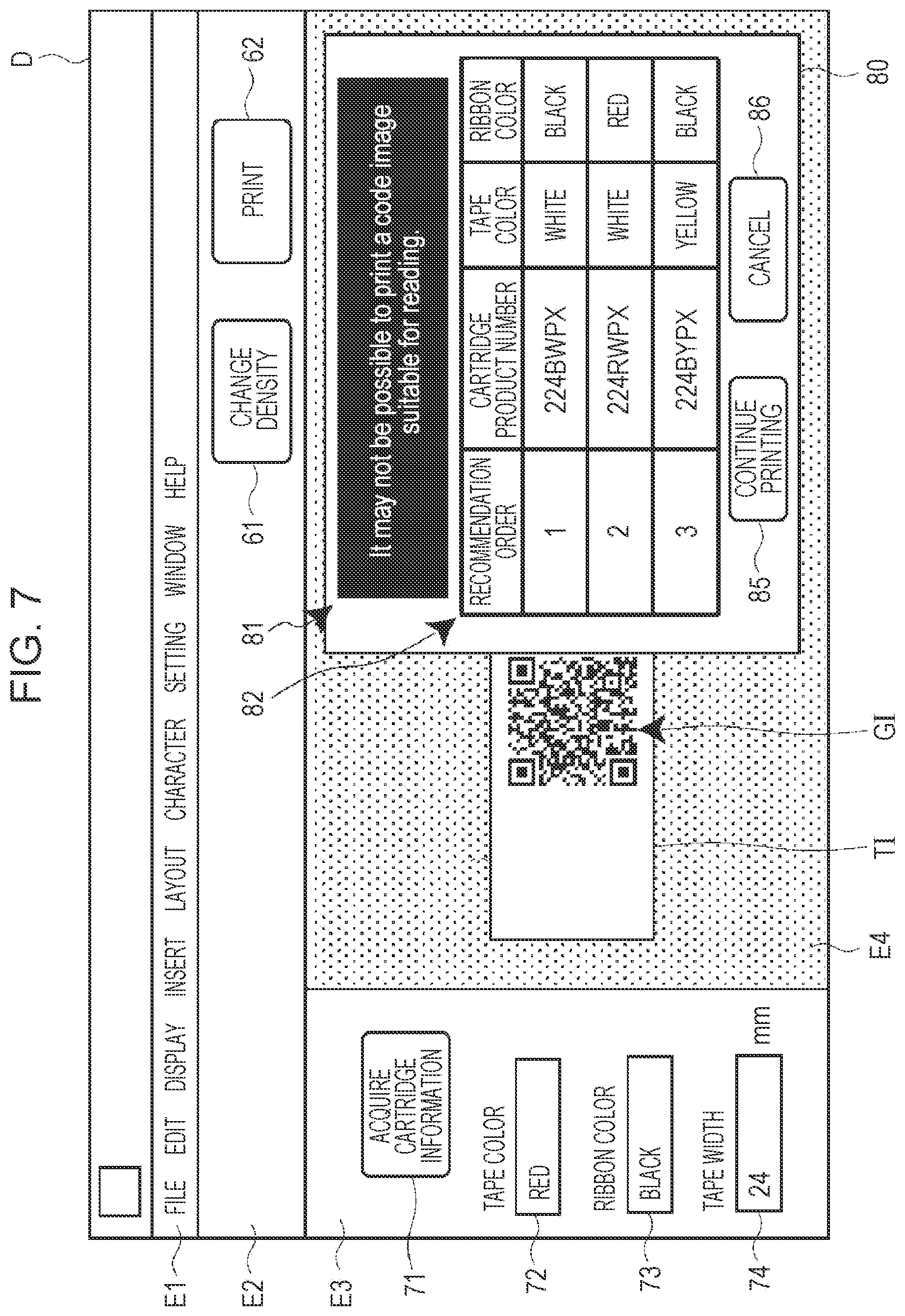 Patent US11847514 Figure 6 – Information processing device, printing apparatus, and method of controlling information processing device