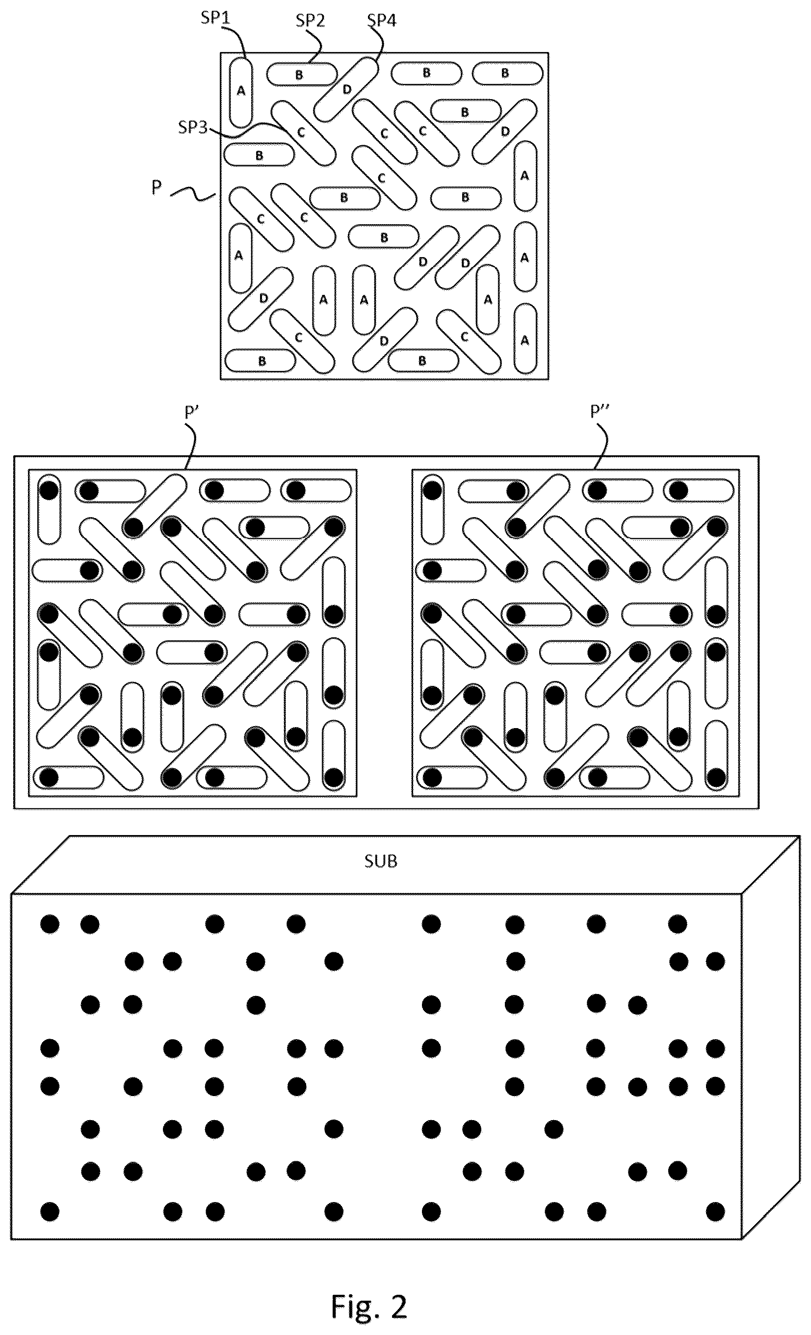 Patent US11847516 Figure 3 – Method and device for reading a two-dimensional encoded pattern applied on a non-uniform background