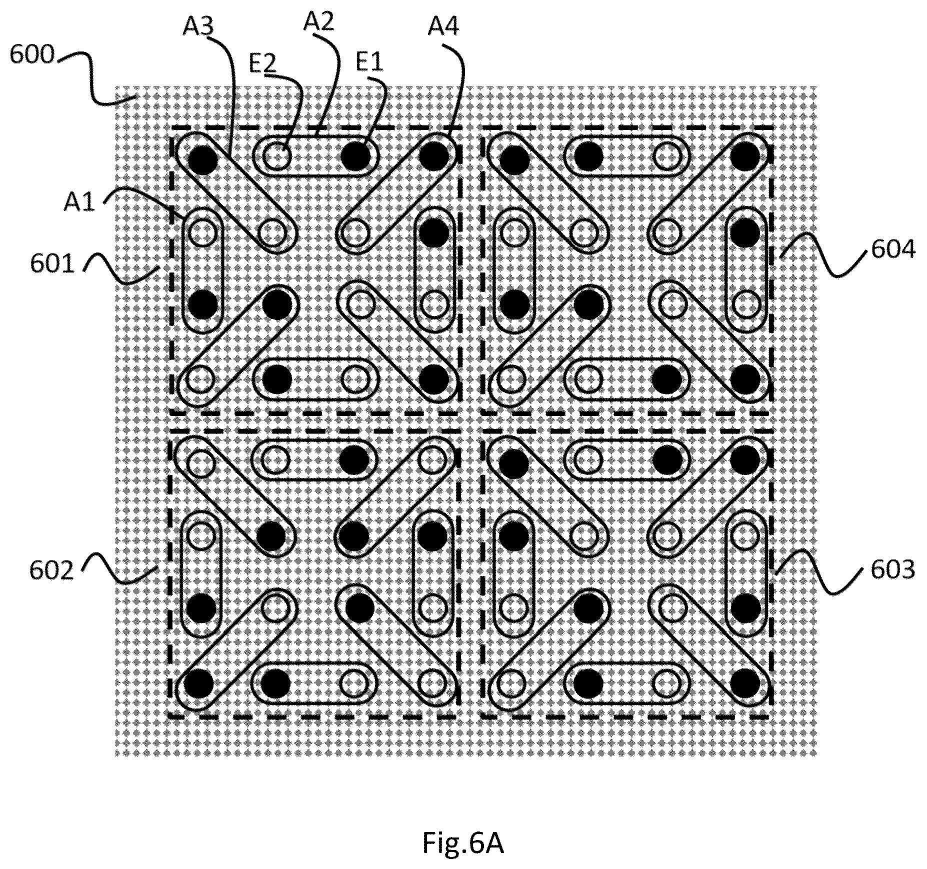 Patent US11847516 Figure 6 – Method and device for reading a two-dimensional encoded pattern applied on a non-uniform background