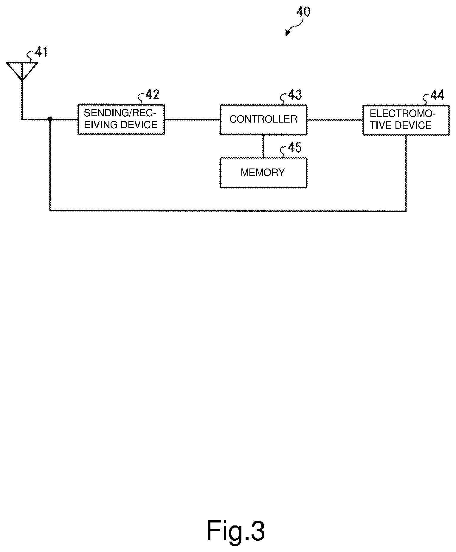 Patent US11847520 Figure 3 – Wireless tag reading apparatus and control method for a wireless tag reading apparatus