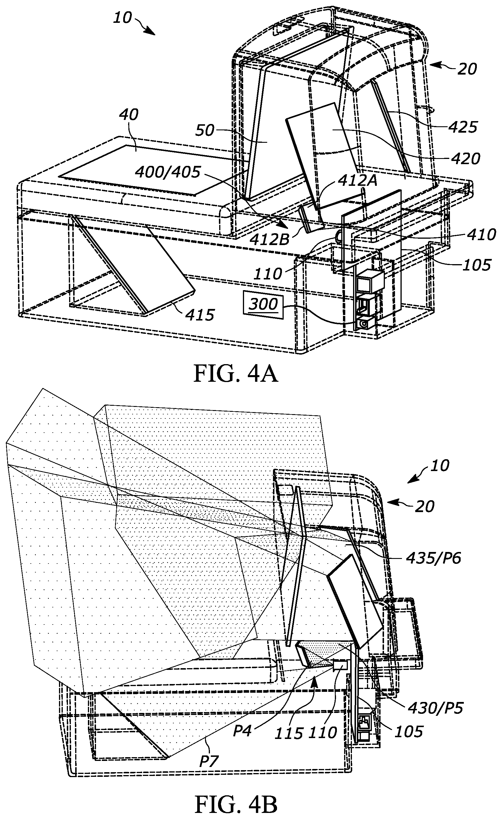 Patent US11847522 Figure 4 – Bioptic barcode readers