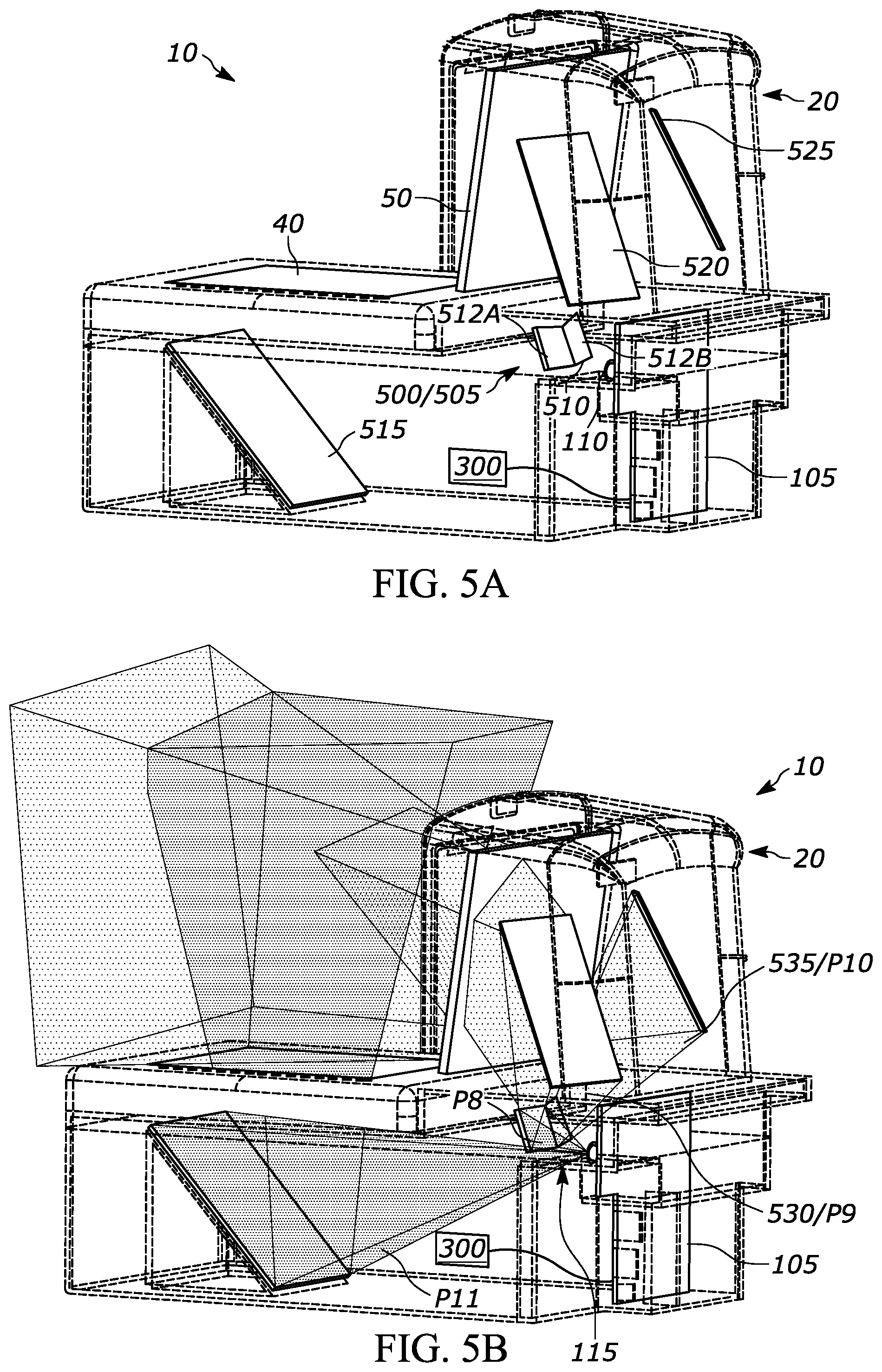 Patent US11847522 Figure 5 – Bioptic barcode readers