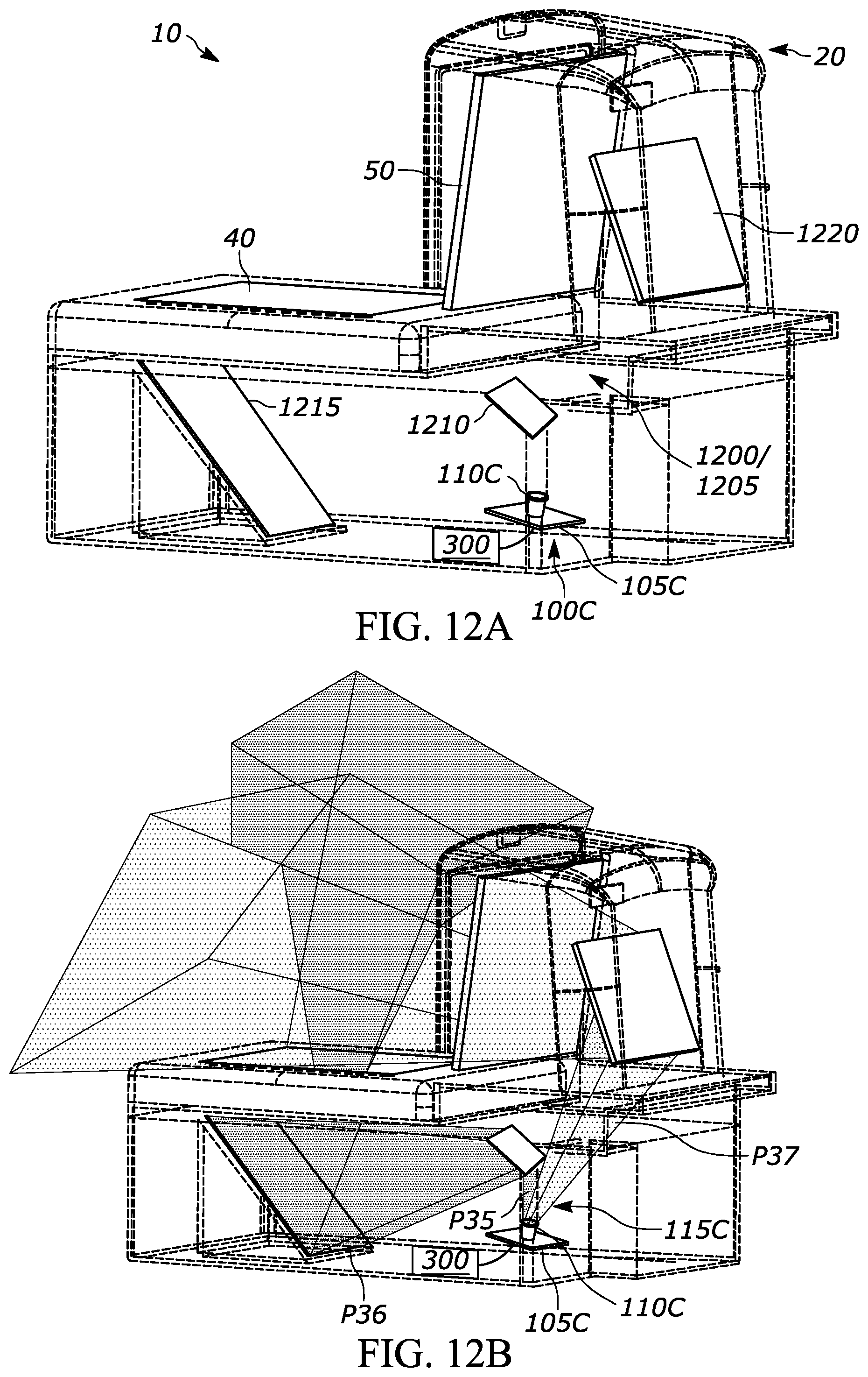 Patent US11847522 Figure 12 – Bioptic barcode readers