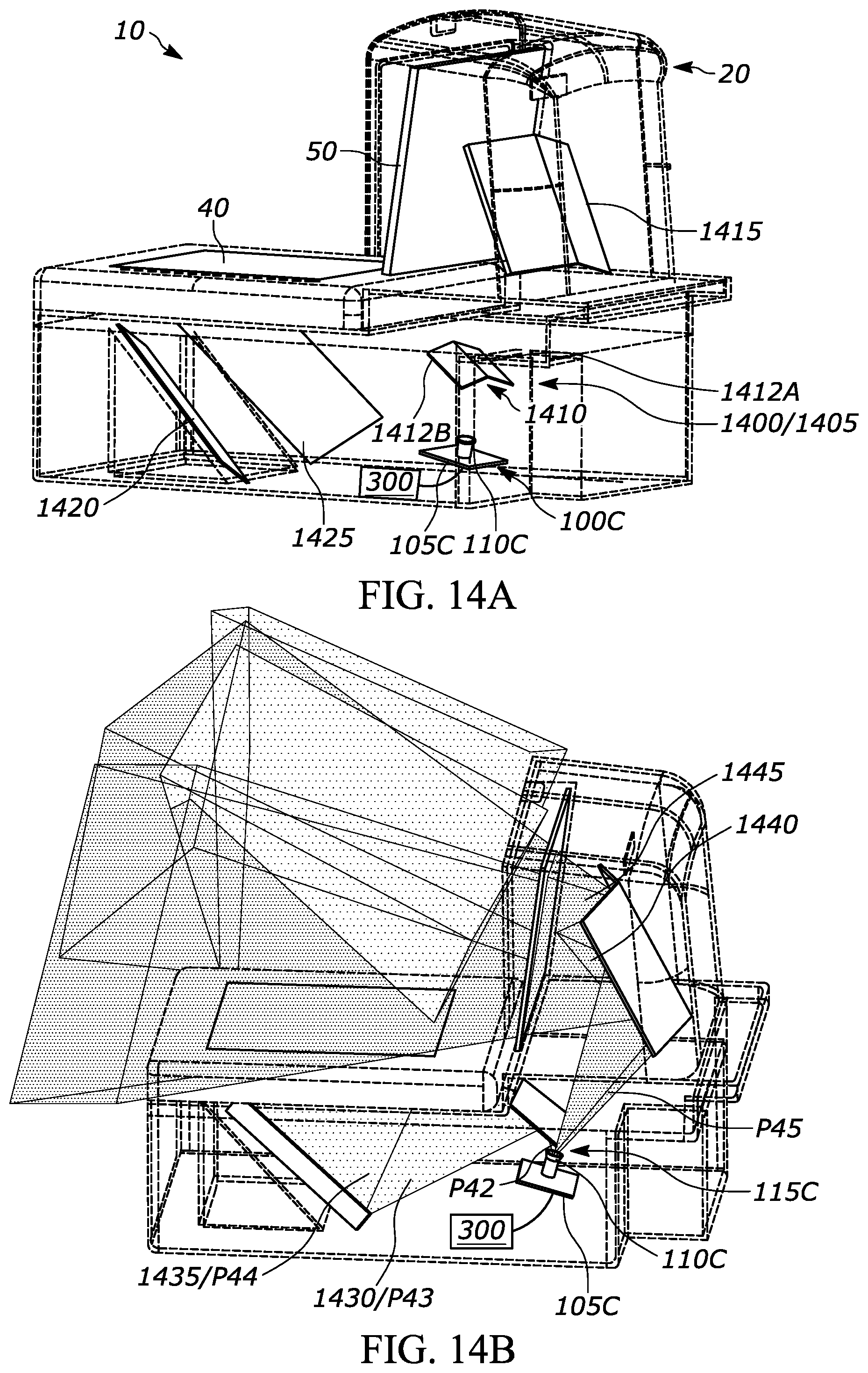 Patent US11847522 Figure 14 – Bioptic barcode readers