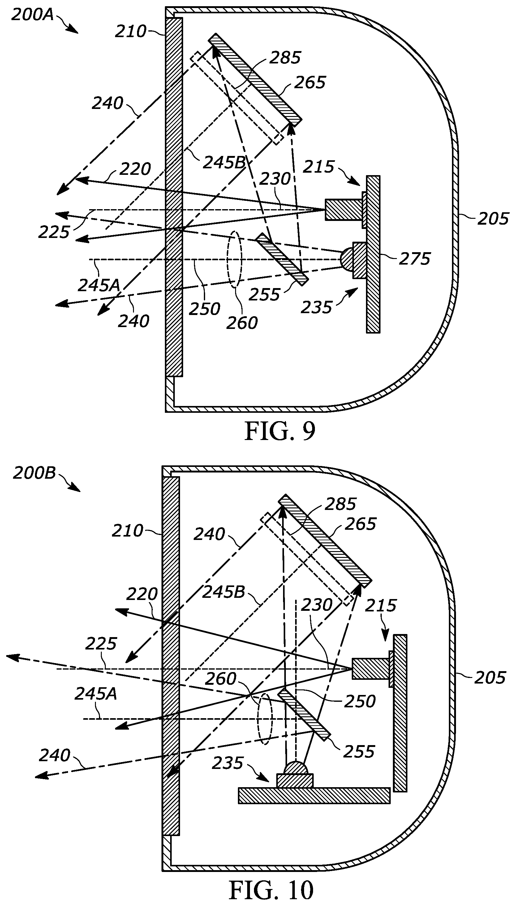 Patent US11847525 Figure 6 – Barcode reader with transflective mirror