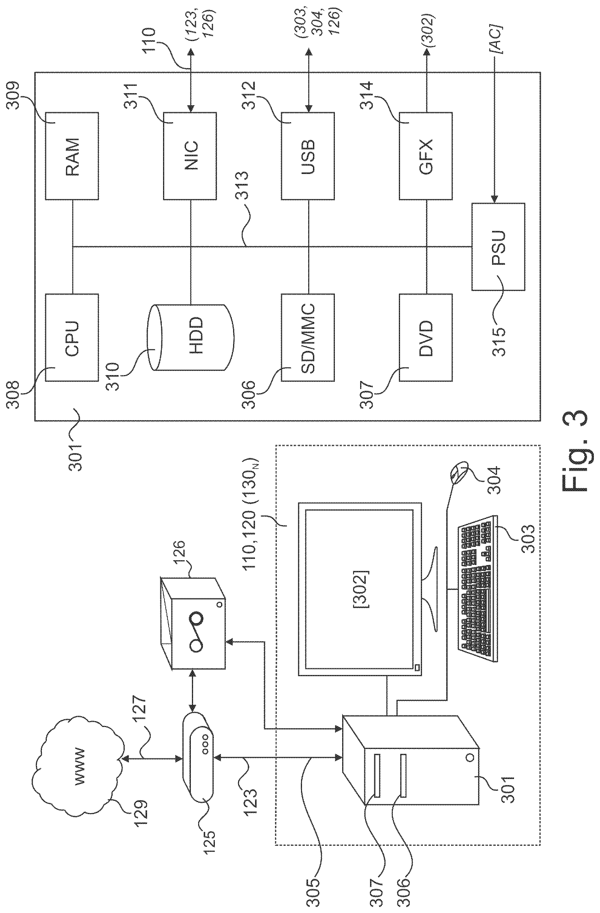 Patent US11847526 Figure 3 – Recording multimodal user interaction with items in real and digital environments
