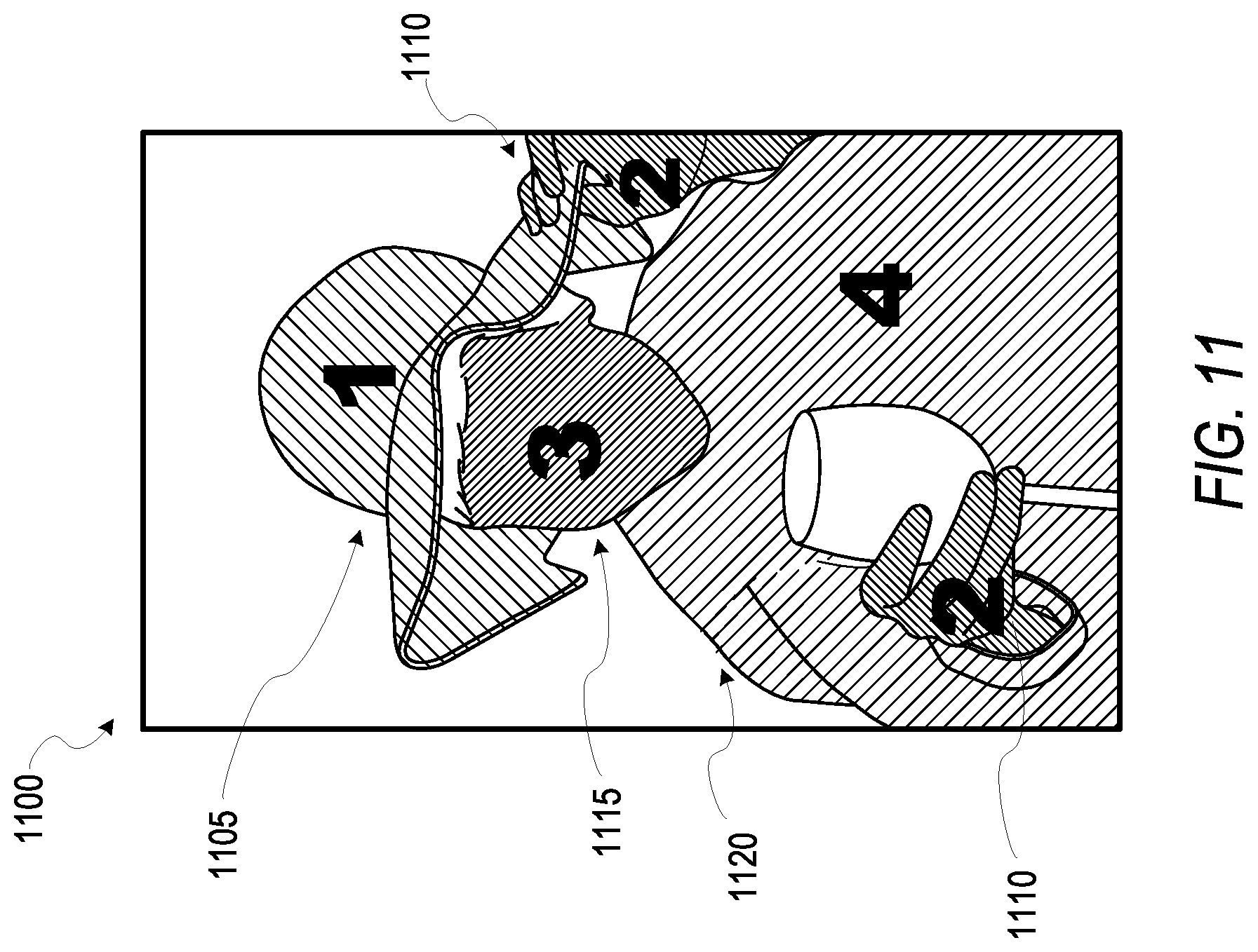 Patent US11847528 Figure 11 – Modulated image segmentation