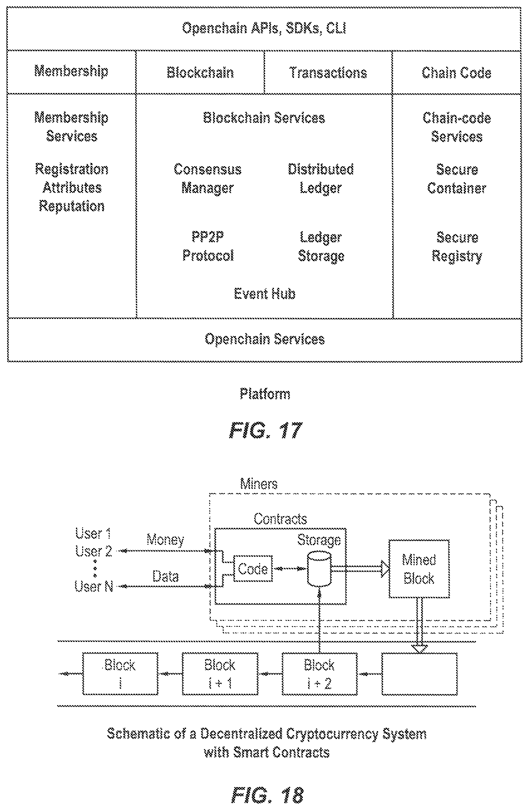 Patent US11847529 Figure 11 – Architectures, systems and methods for program defined transaction system and decentralized cryptocurrency systems