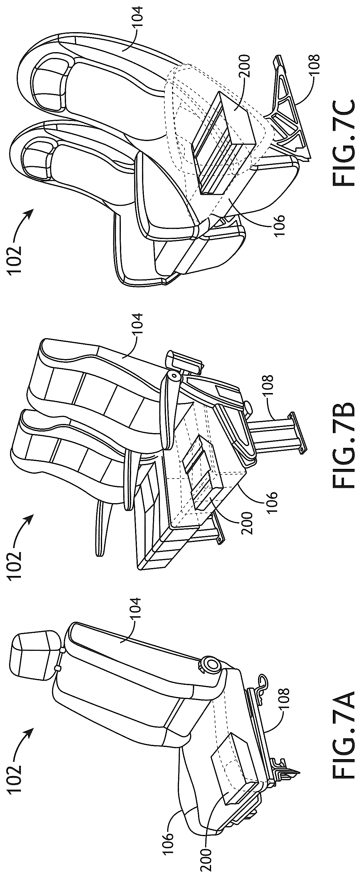 Patent US11847548 Figure 6 – Universal passenger seat system and data interface