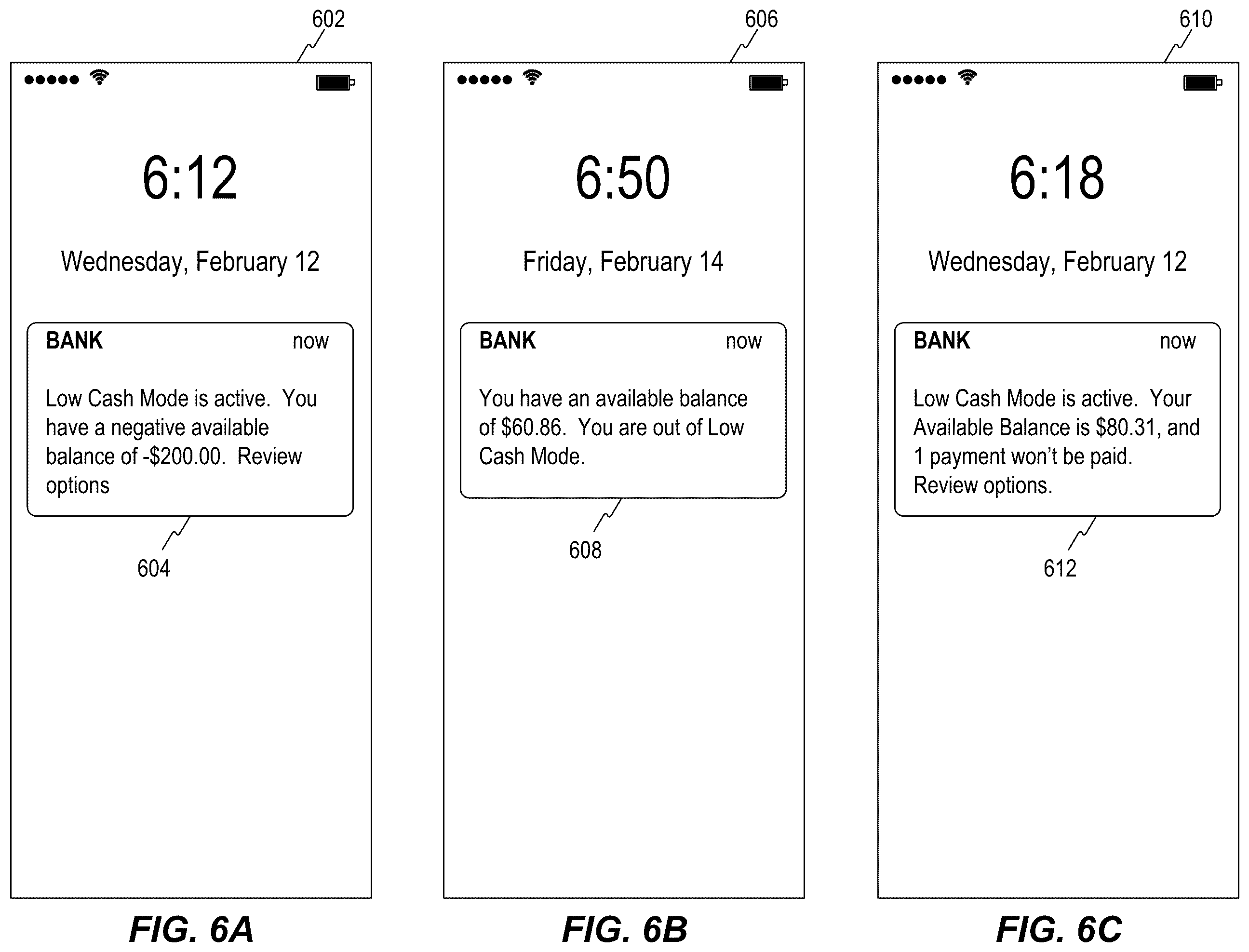 Patent US11847581 Figure 13 – Systems and methods for managing a financial account in a low-cash mode