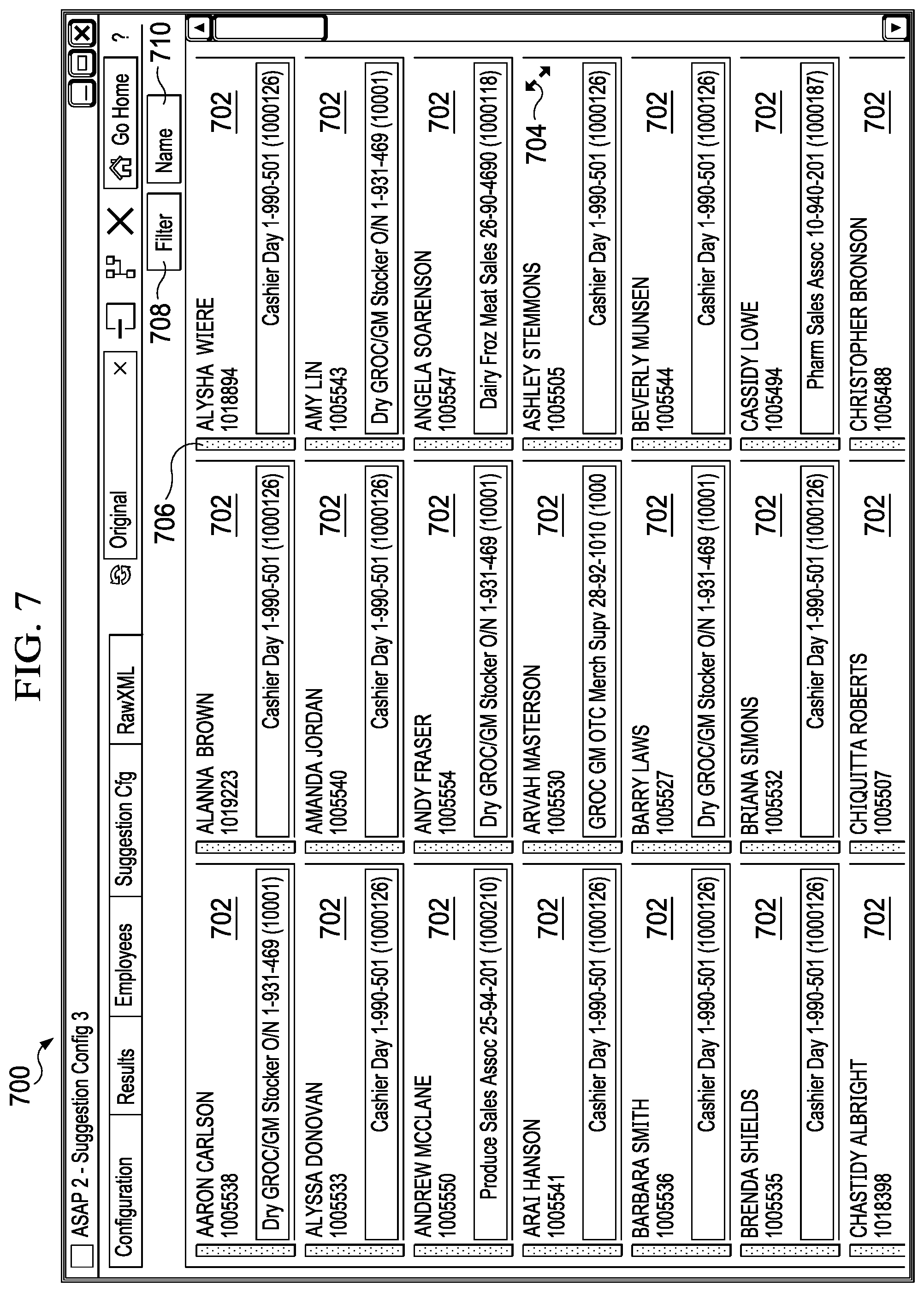 Patent US11847593 Figure 6 – System and method of schedule optimization for long-range staff planning