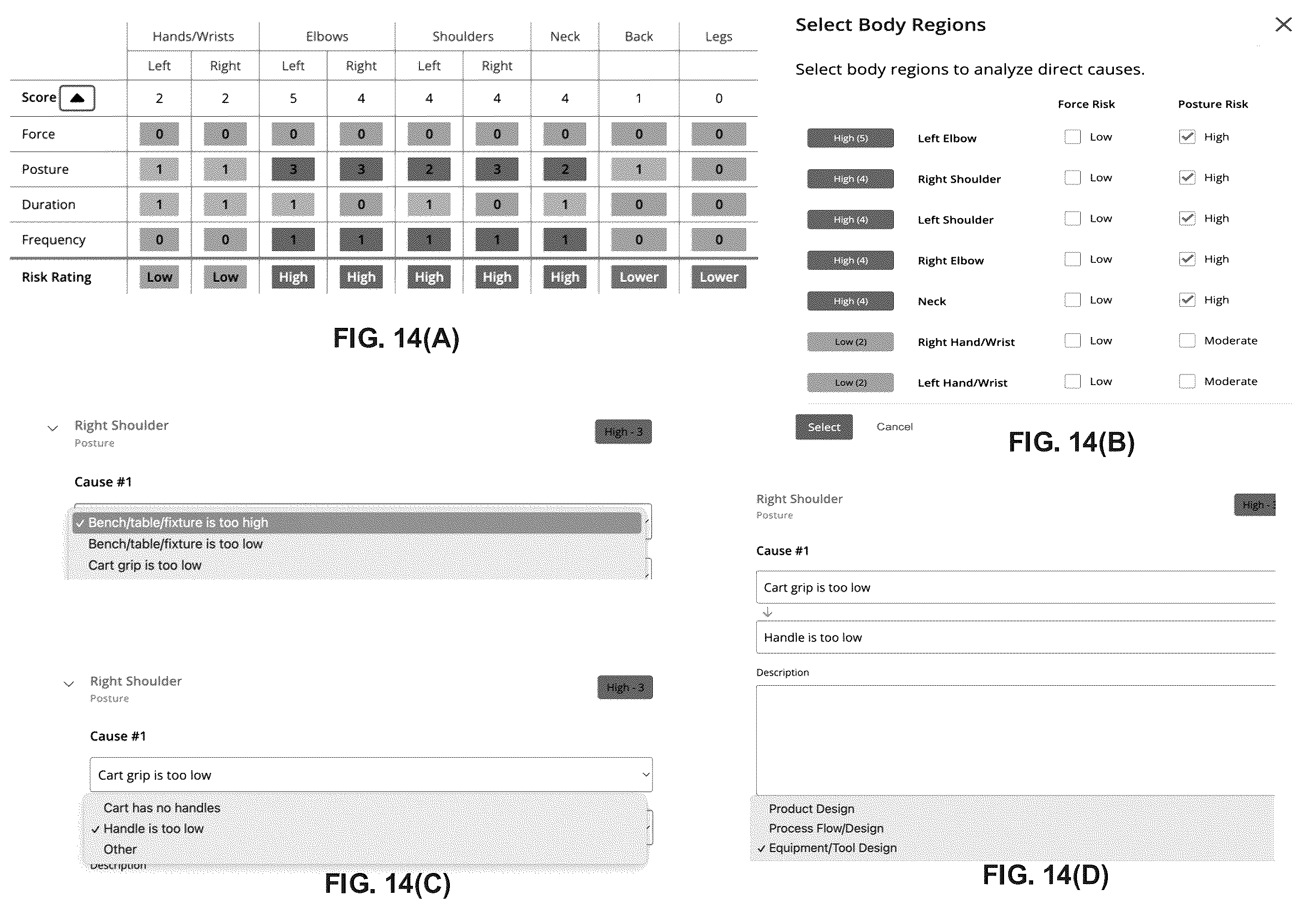 Patent US11847600 Figure 11 – Method and system for industrial ergonomics risk root-cause analysis and management using artificial intelligence oriented natural language processing techniques