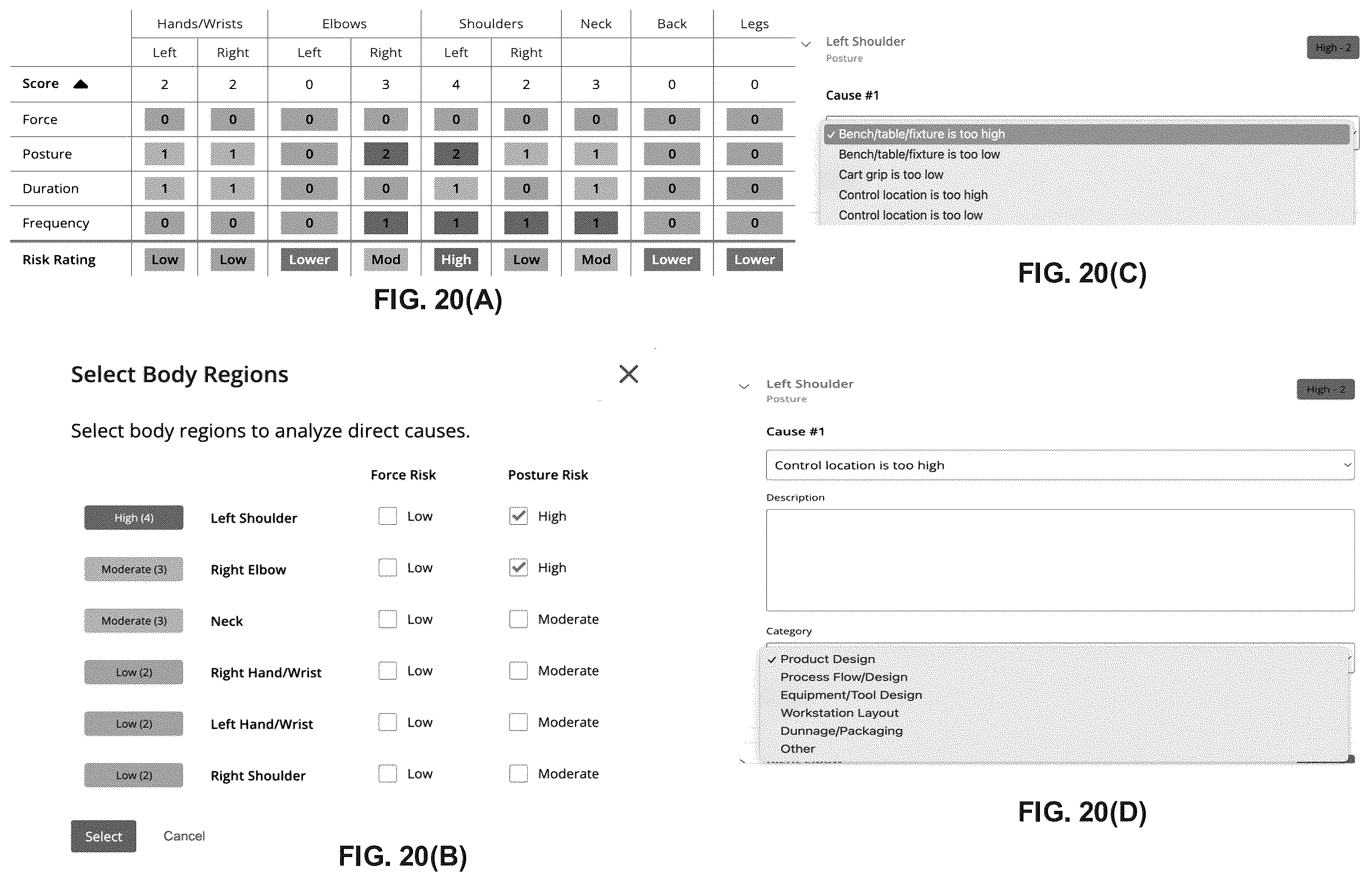 Patent US11847600 Figure 17 – Method and system for industrial ergonomics risk root-cause analysis and management using artificial intelligence oriented natural language processing techniques