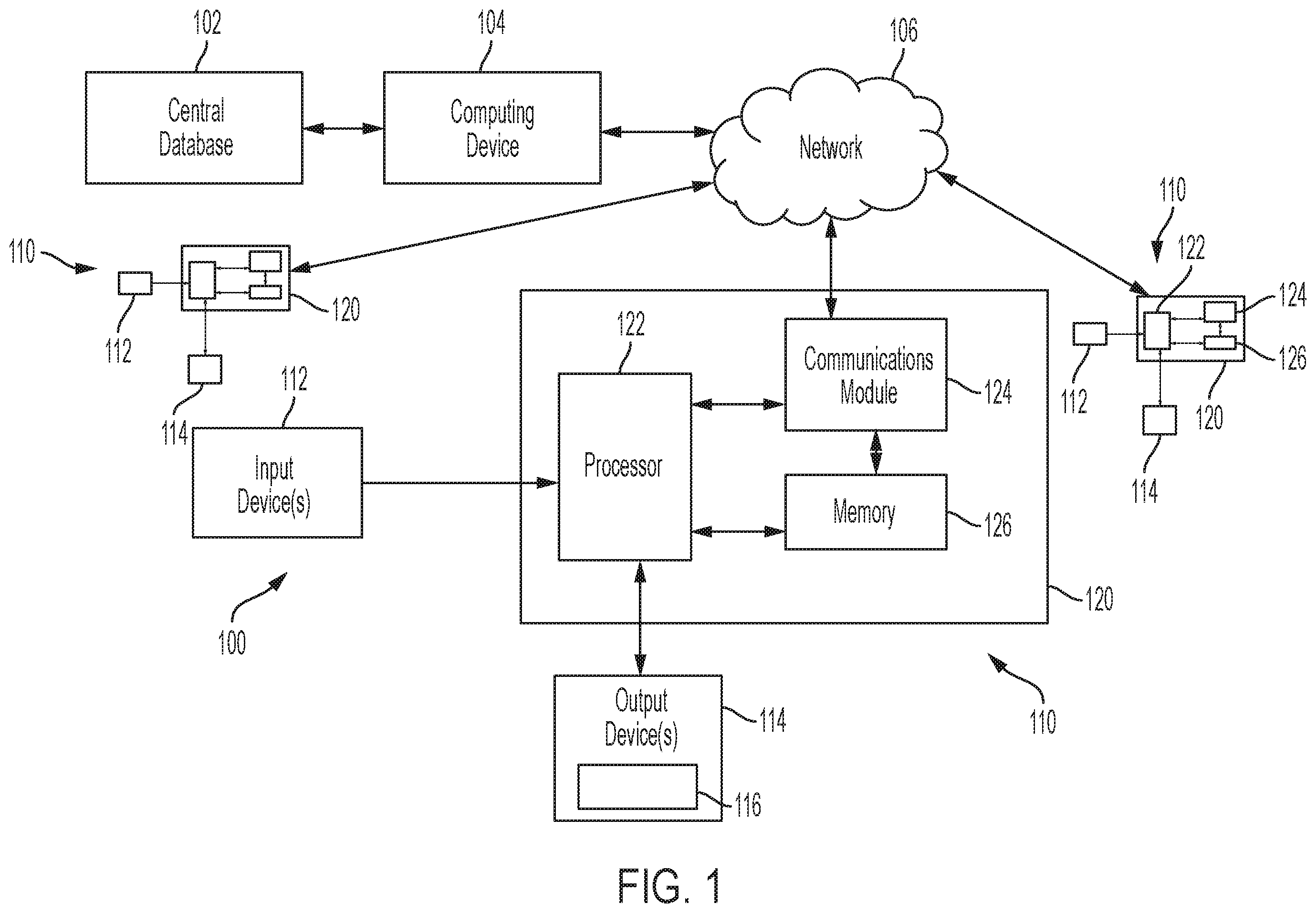 Patent US11847601 Figure 1 – Payer quality of access tool