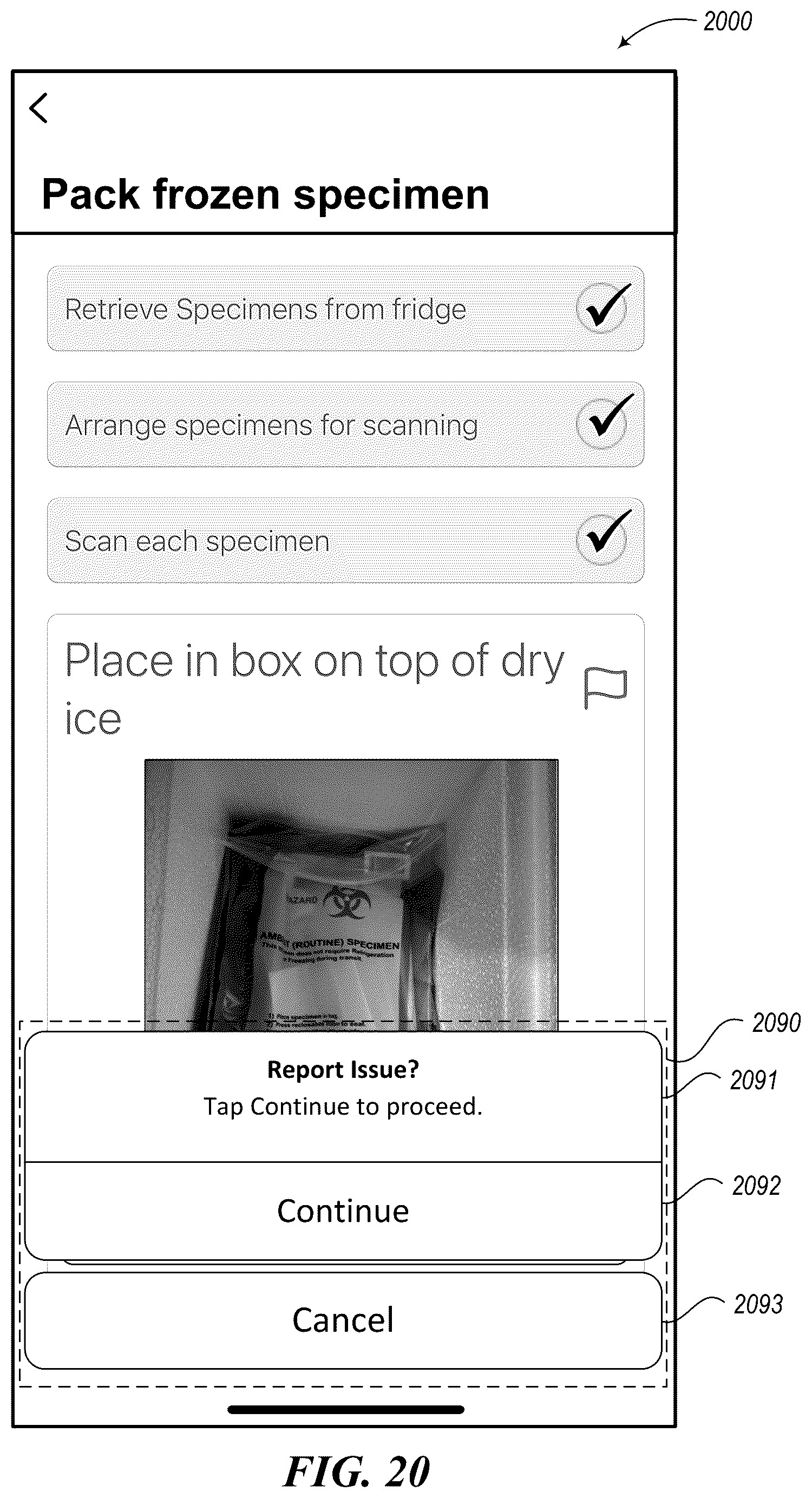 Patent US11847605 Figure 20 – Discharging courier service assignments