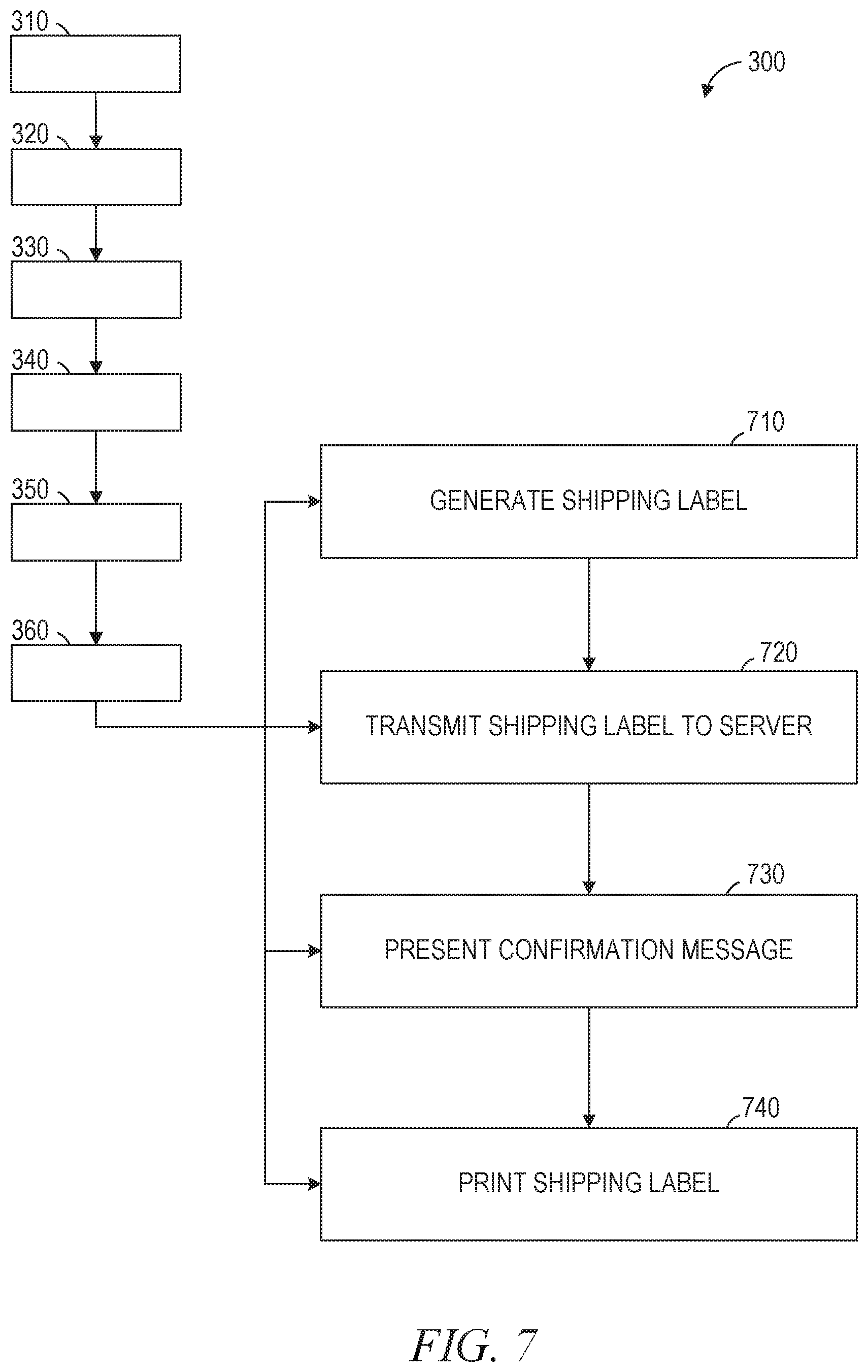 Patent US11847609 Figure 7 – Container touch-pairing device