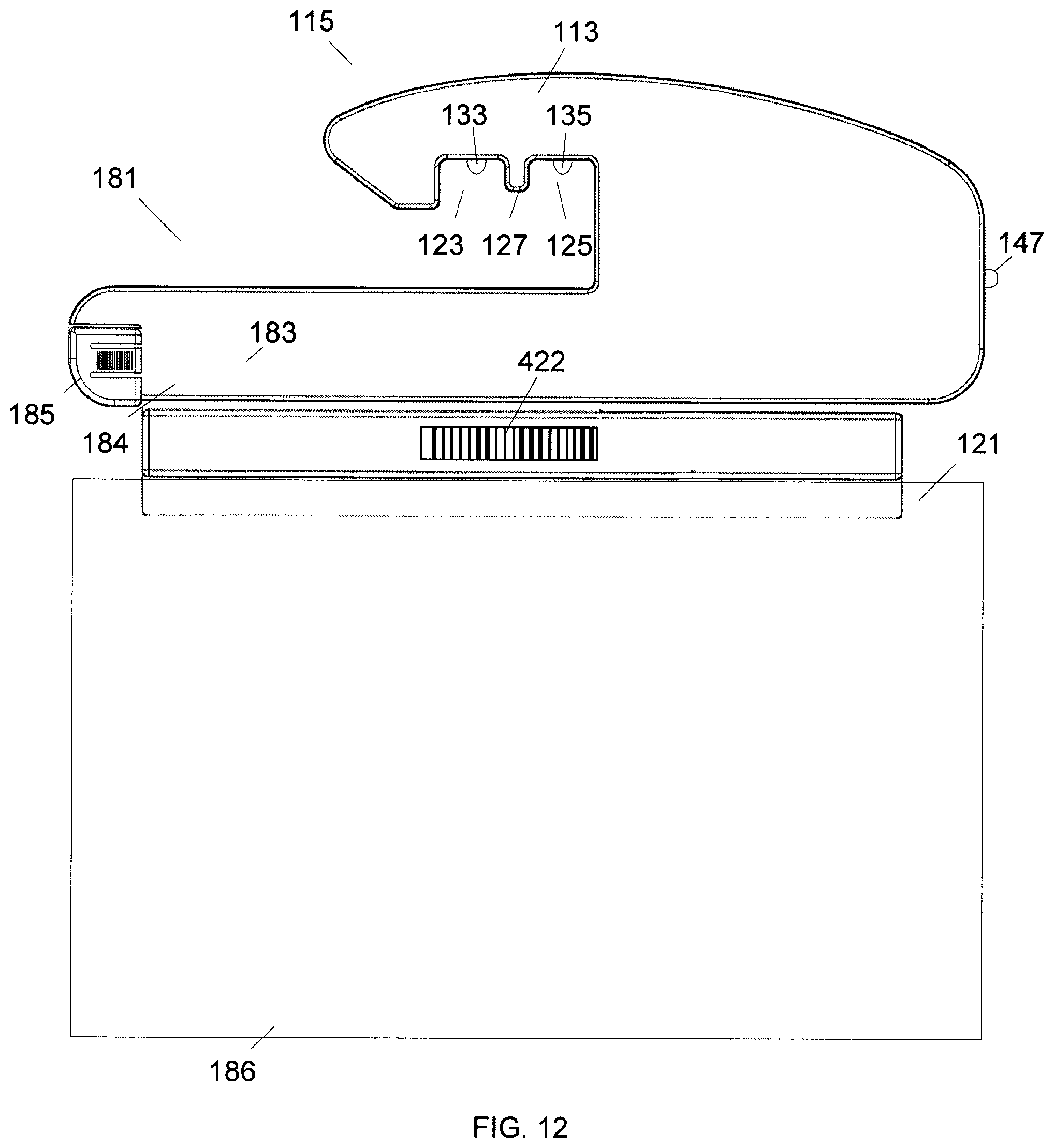 Patent US11847610 Figure 12 – Product storage and retrieval