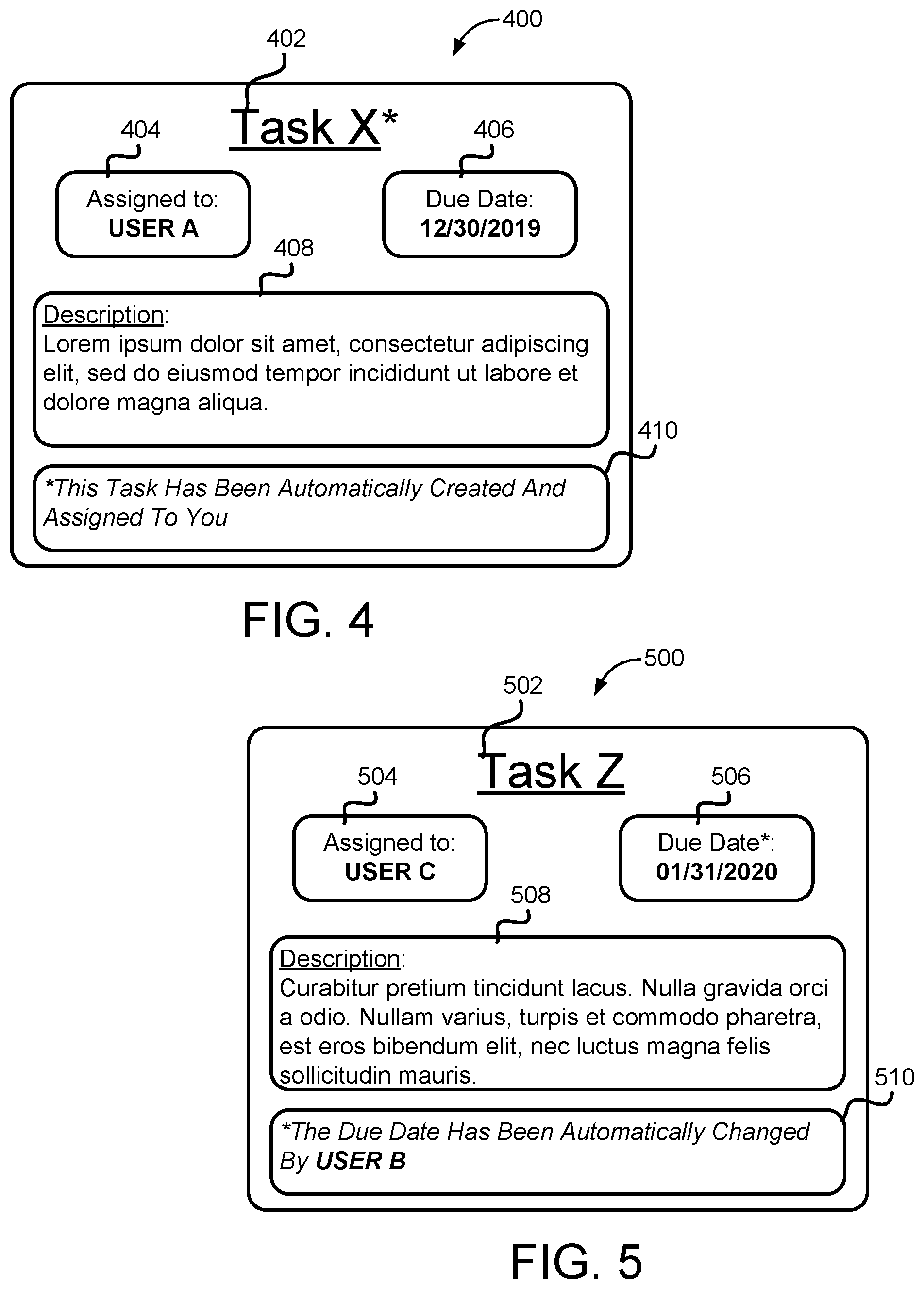 Patent US11847613 Figure 4 – Systems and methods to attribute automated actions within a collaboration environment