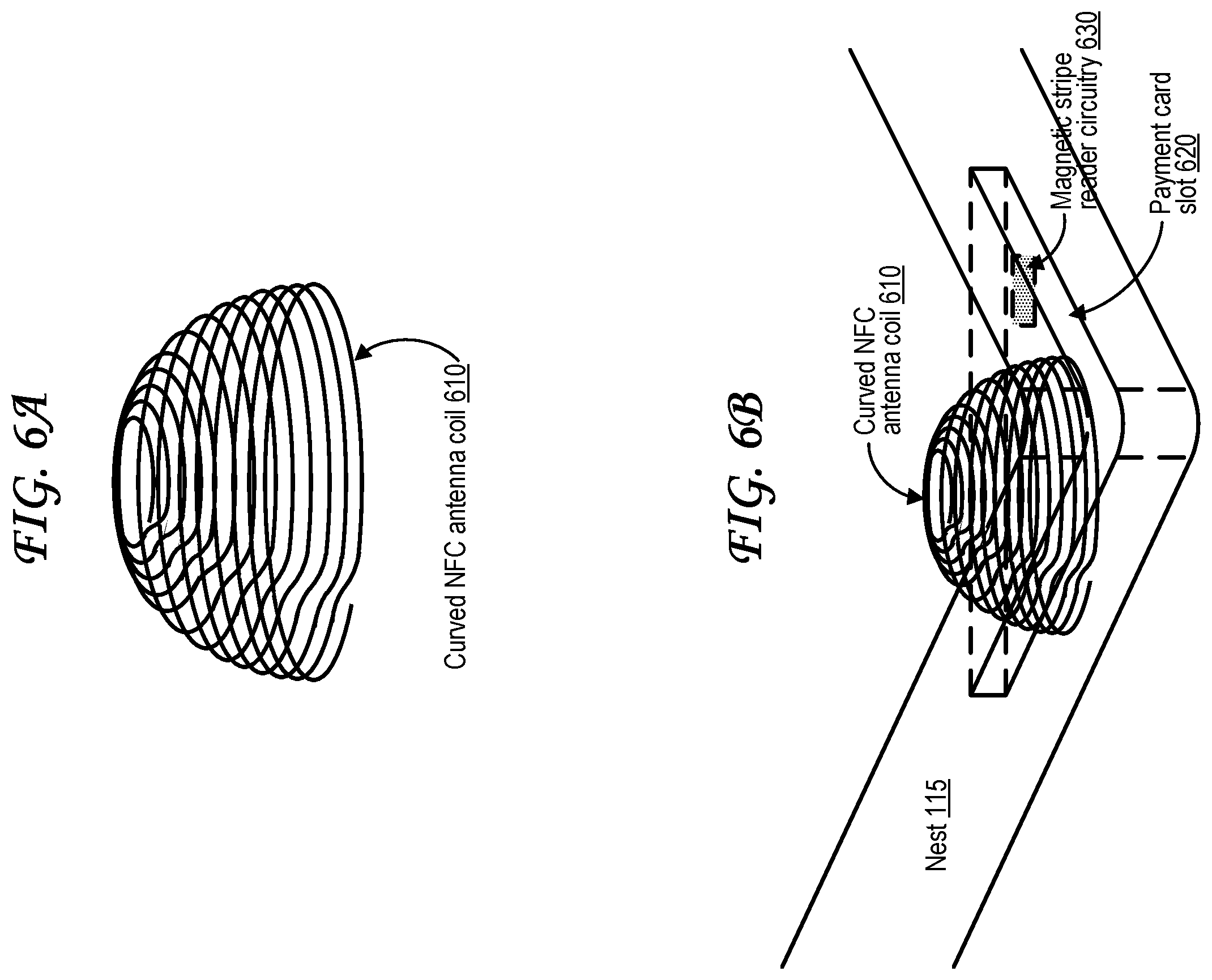 Patent US11847631 Figure 8 – Point of sale device with cradle for computing device