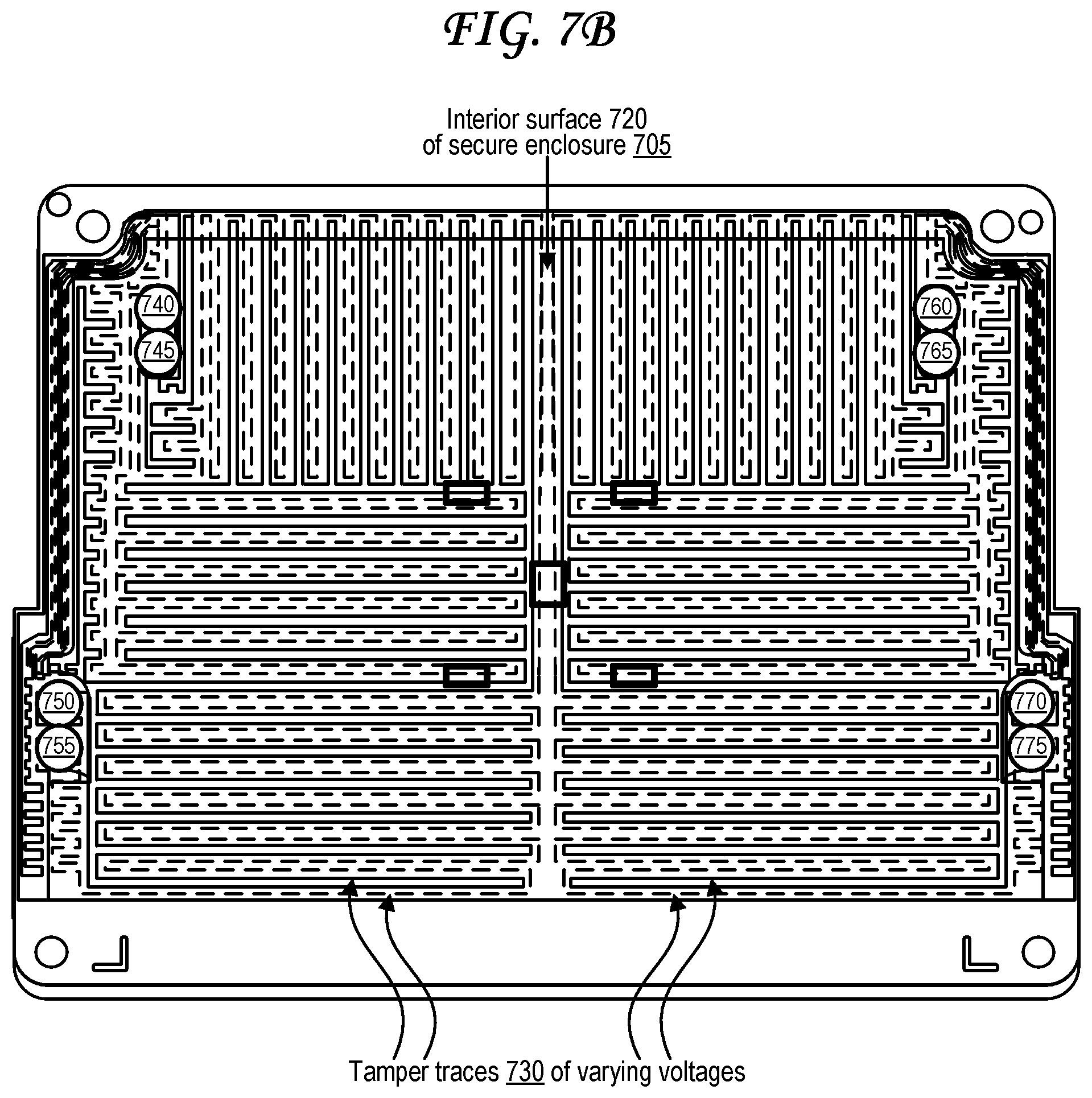 Patent US11847631 Figure 11 – Point of sale device with cradle for computing device