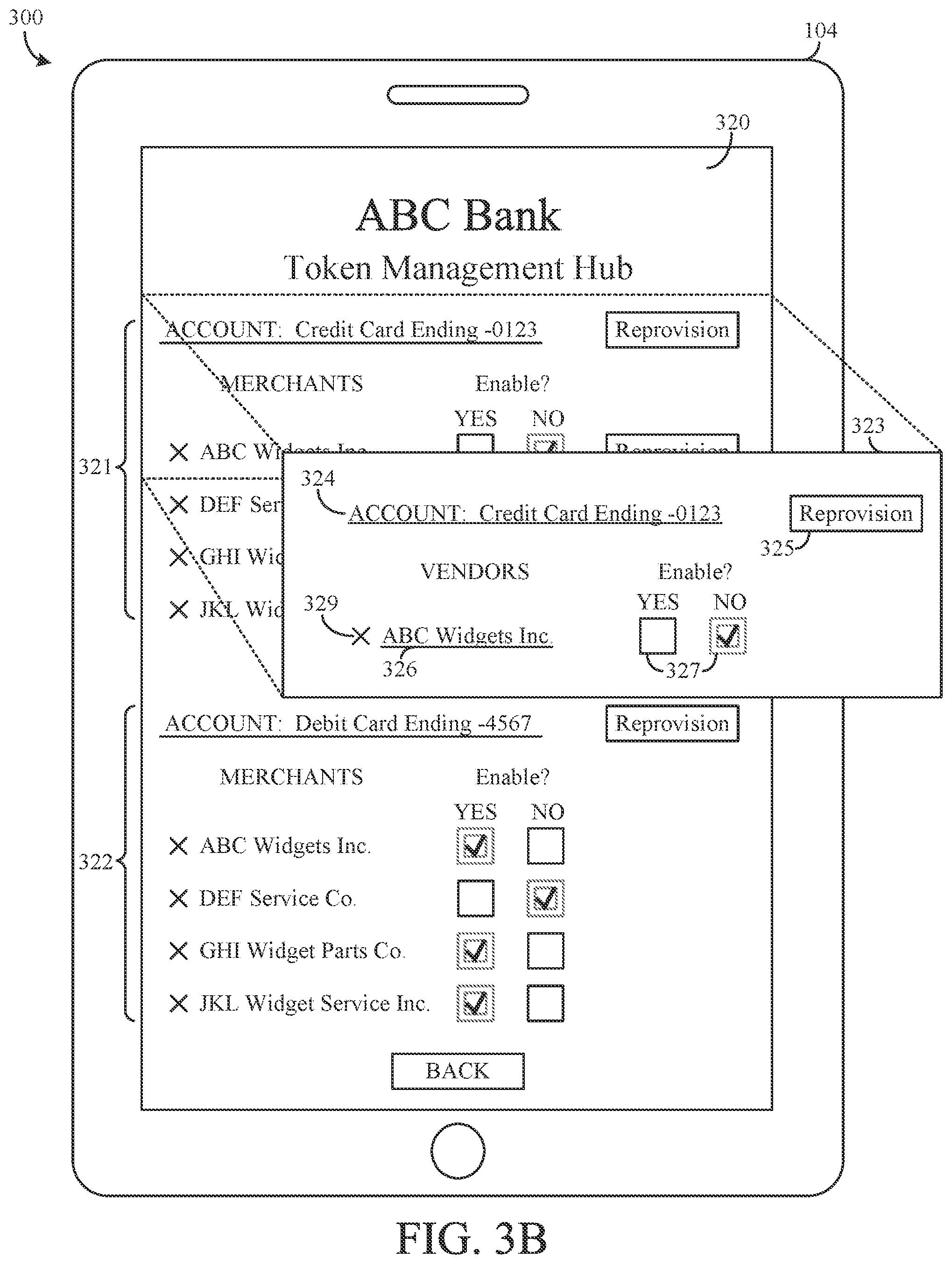 Patent US11847633 Figure 4 – Connected payment card systems and methods