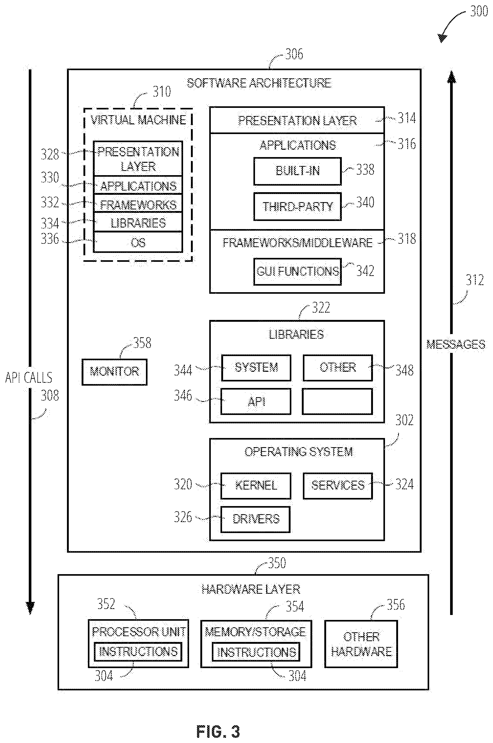 Patent US11847637 Figure 3 – Database with data integrity maintenance