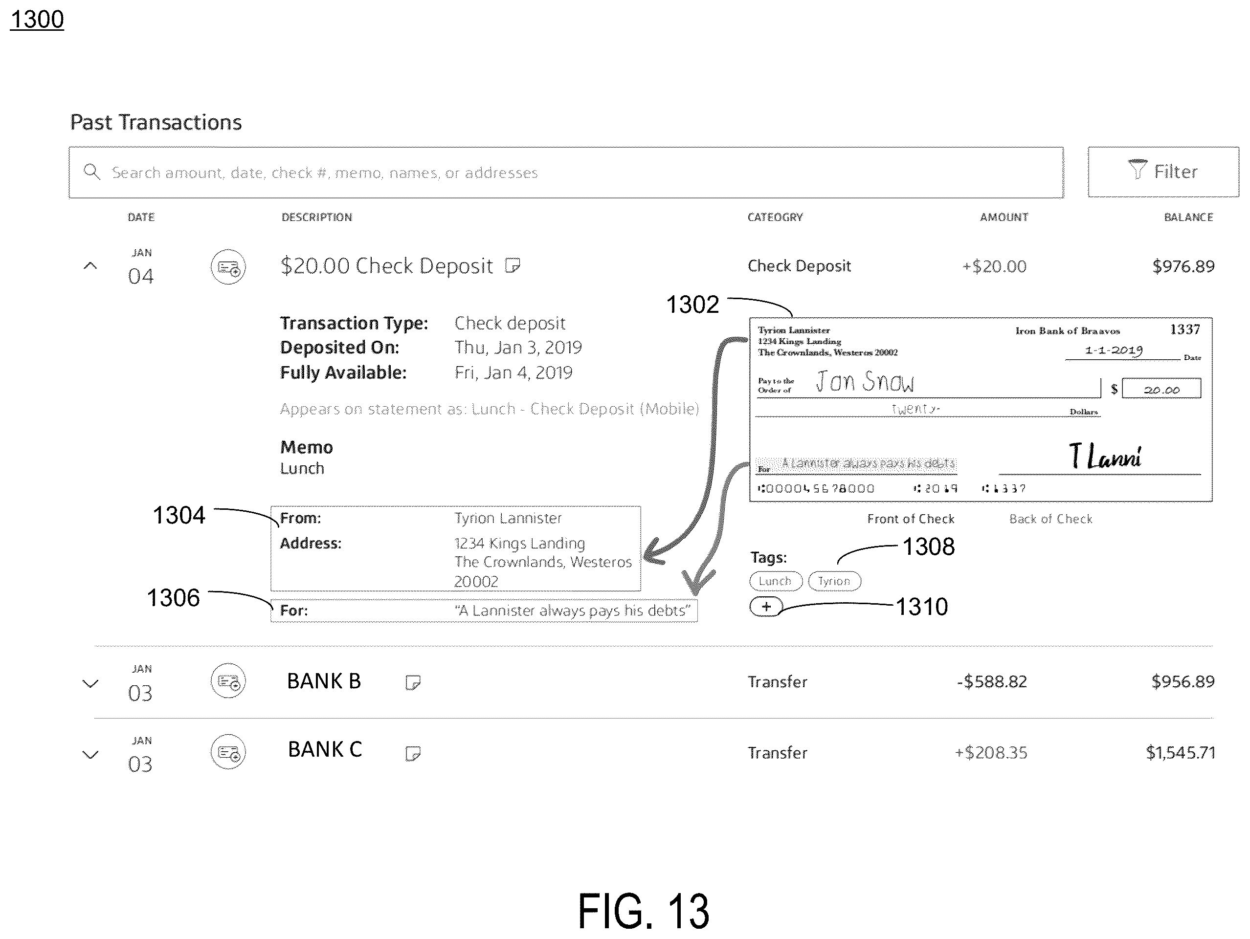 Patent US11847658 Figure 11 – Crowdsourced annotation and tagging system for digital transactions