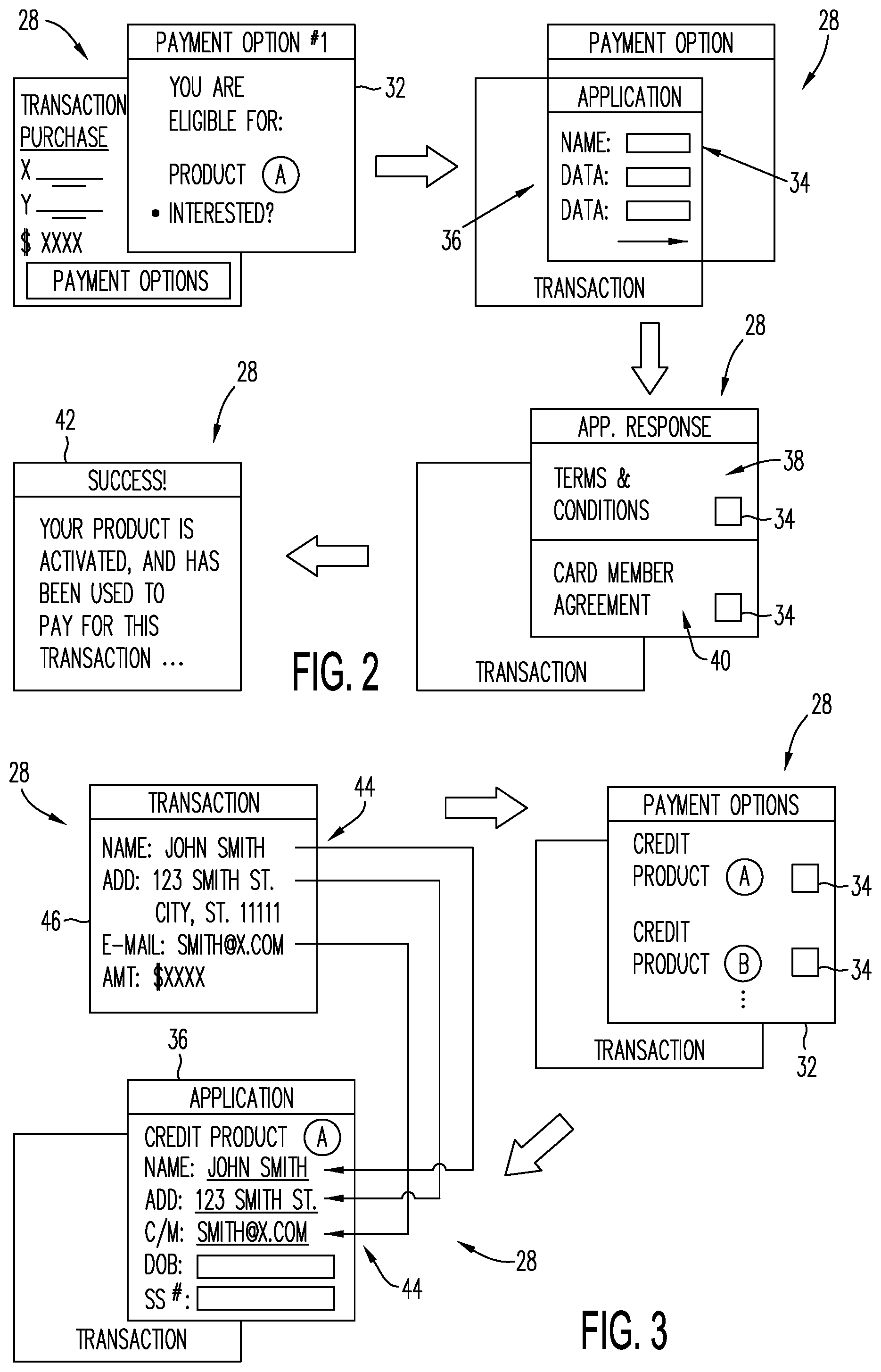 Patent US11847692 Figure 2 – Method and system for offering a credit product by a credit issuer to a consumer at a point-of-sale