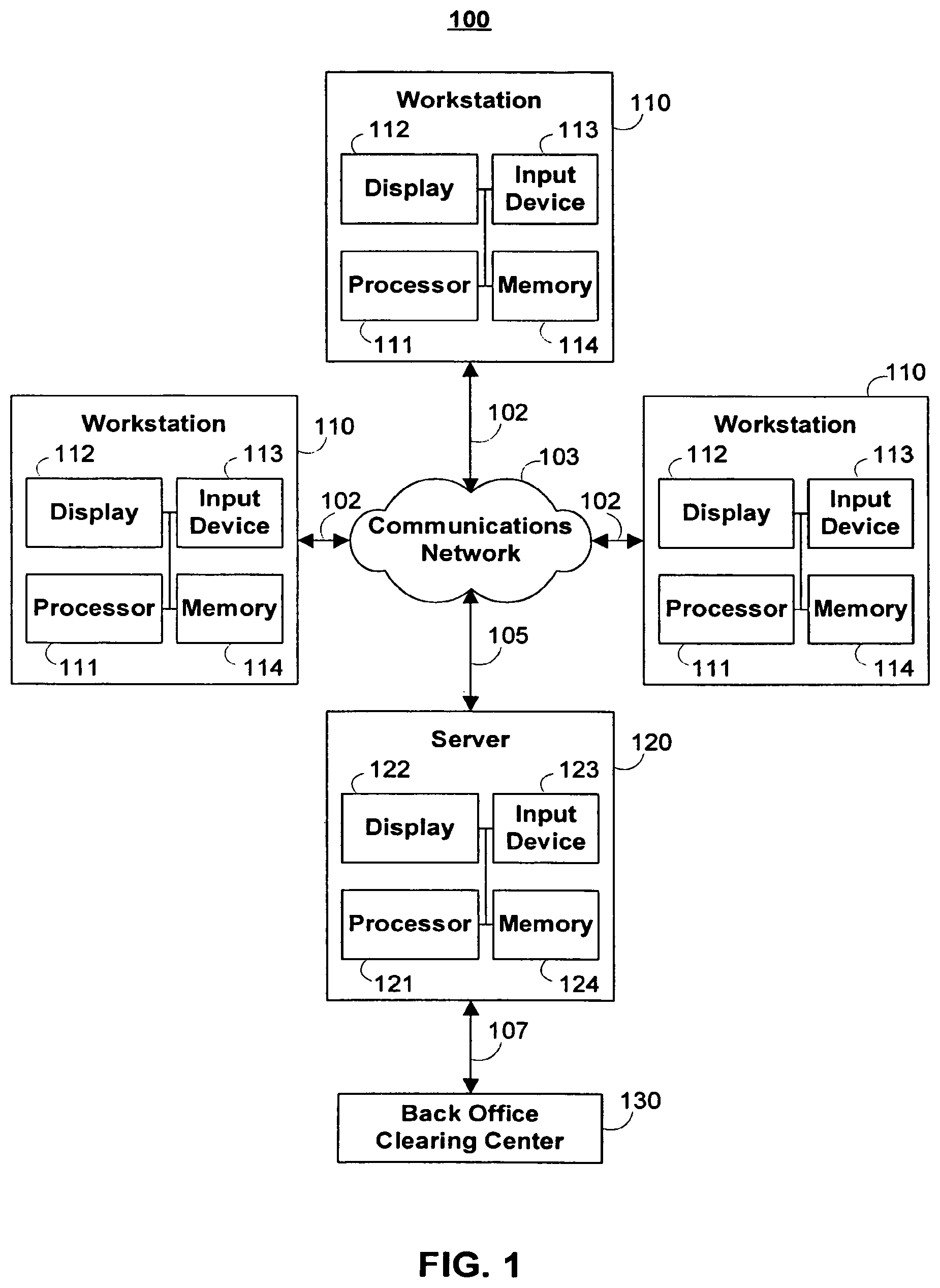 Patent US11847701 Figure 1 – Systems and methods for maintaining the viability of a good-until-bettered order type in electronic trading systems