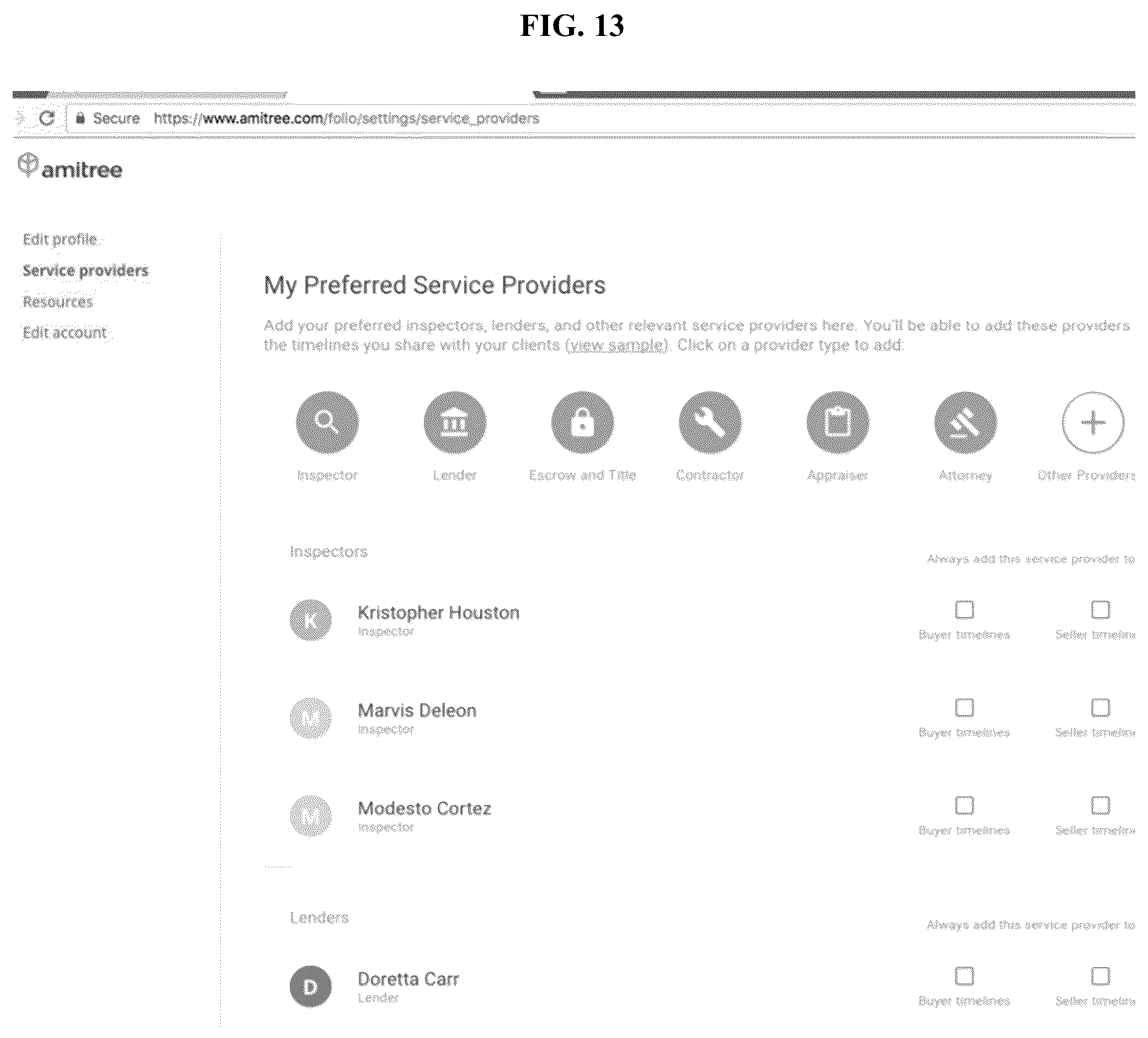 Patent US11847709 Figure 13 – Automated transaction workflow management application extending and improving an existing email application