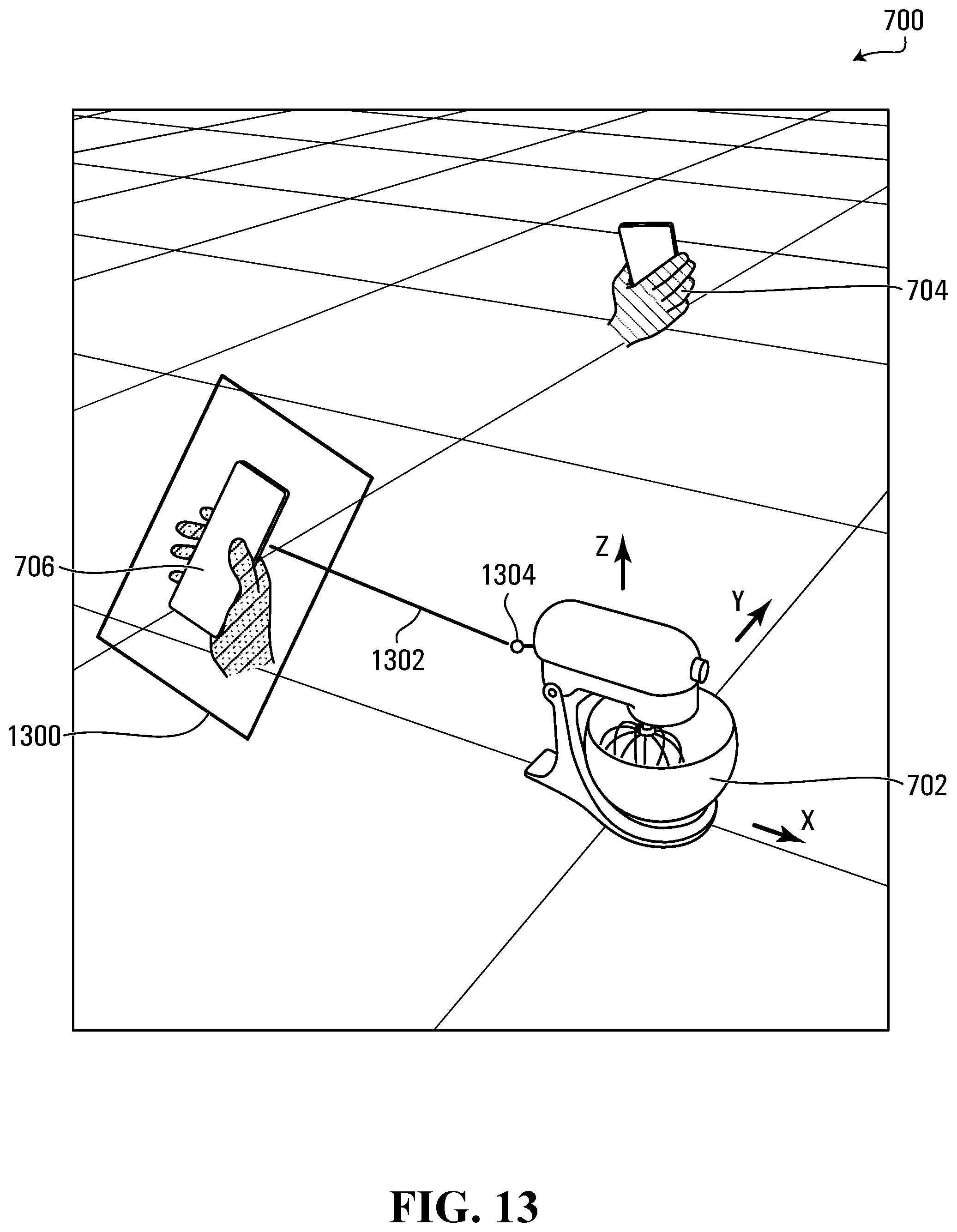 Patent US11847716 Figure 13 – Systems and methods for generating multi-user augmented reality content