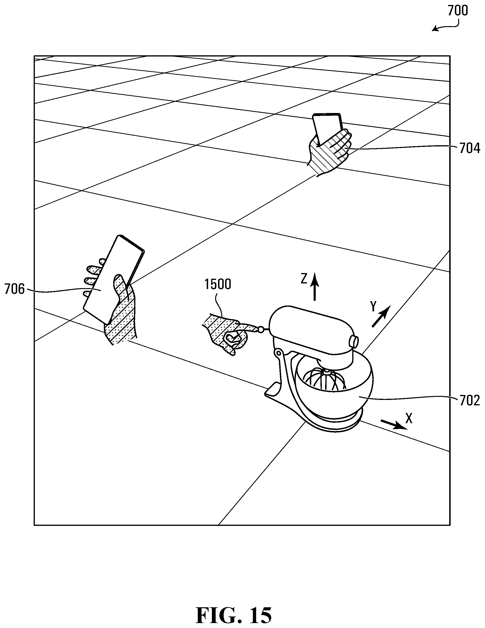 Patent US11847716 Figure 15 – Systems and methods for generating multi-user augmented reality content