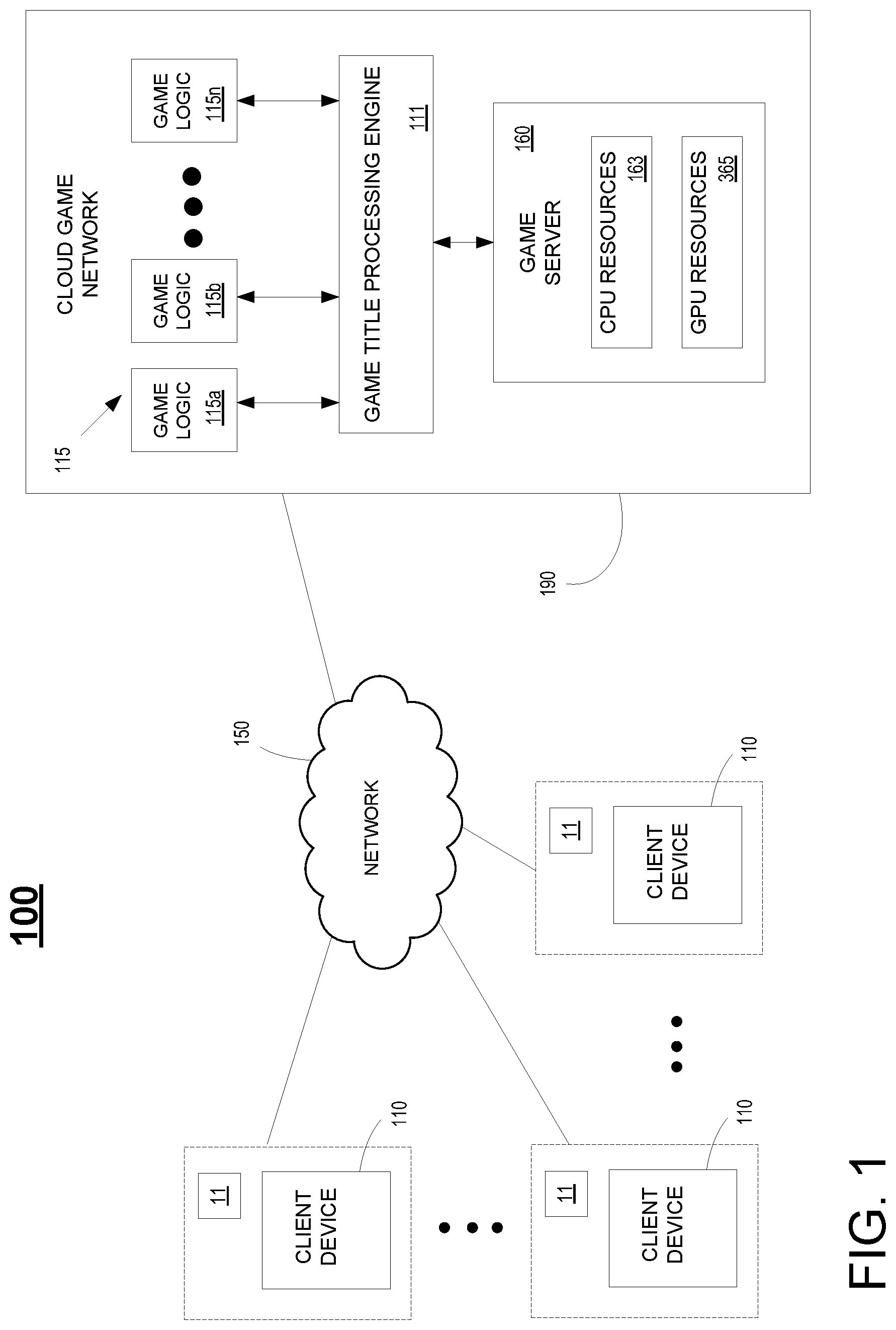 Patent US11847720 Figure 1 – System and method for performing a Z pre-pass phase on geometry at a GPU for use by the GPU when rendering the geometry