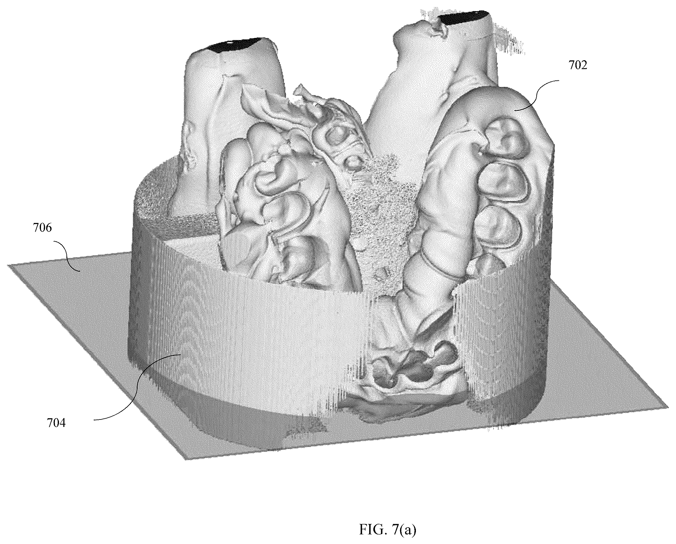 Patent US11847722 Figure 8 – Out of view CT scan reconstruction