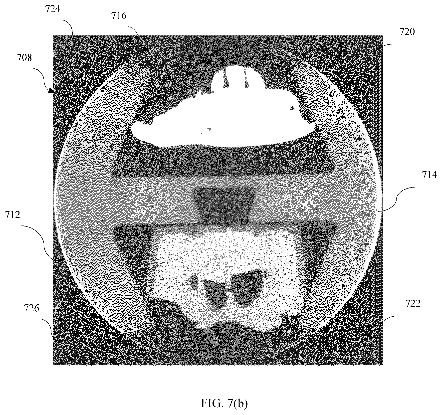 Patent US11847722 Figure 9 – Out of view CT scan reconstruction