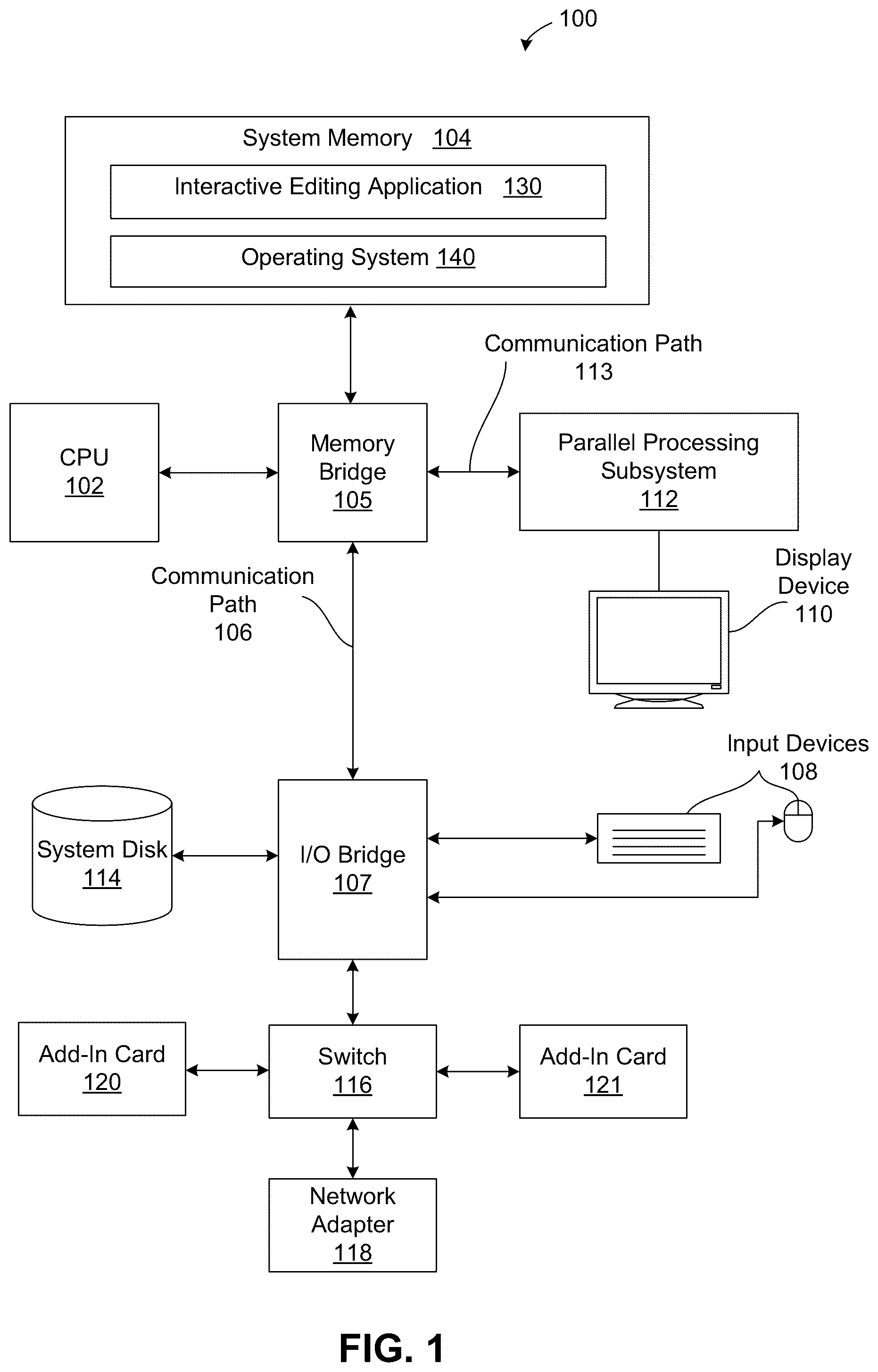 Patent US11847731 Figure 1 – Interactive editing of virtual three-dimensional scenes