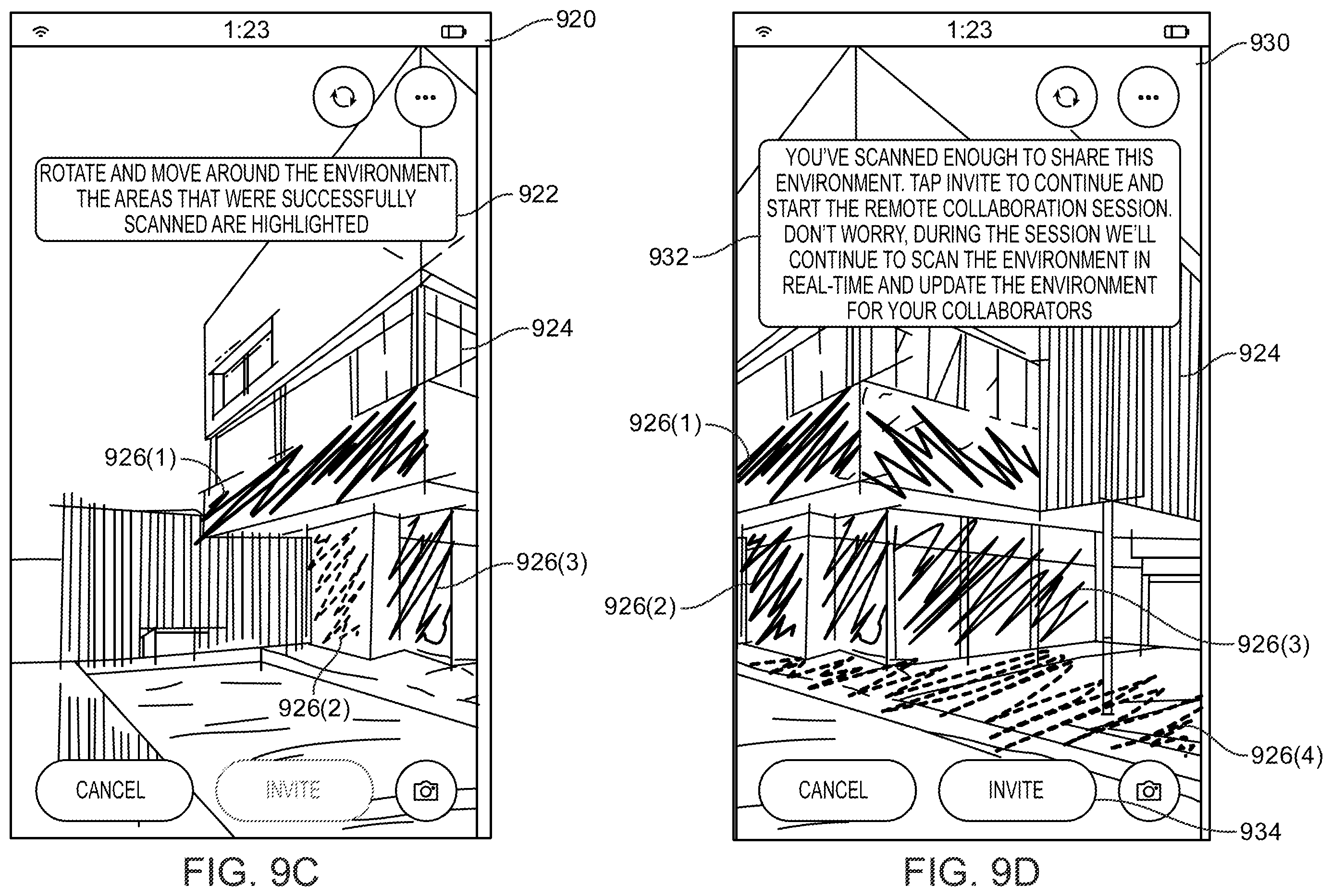 Patent US11847732 Figure 14 – Processing updated sensor data for remote collaboration