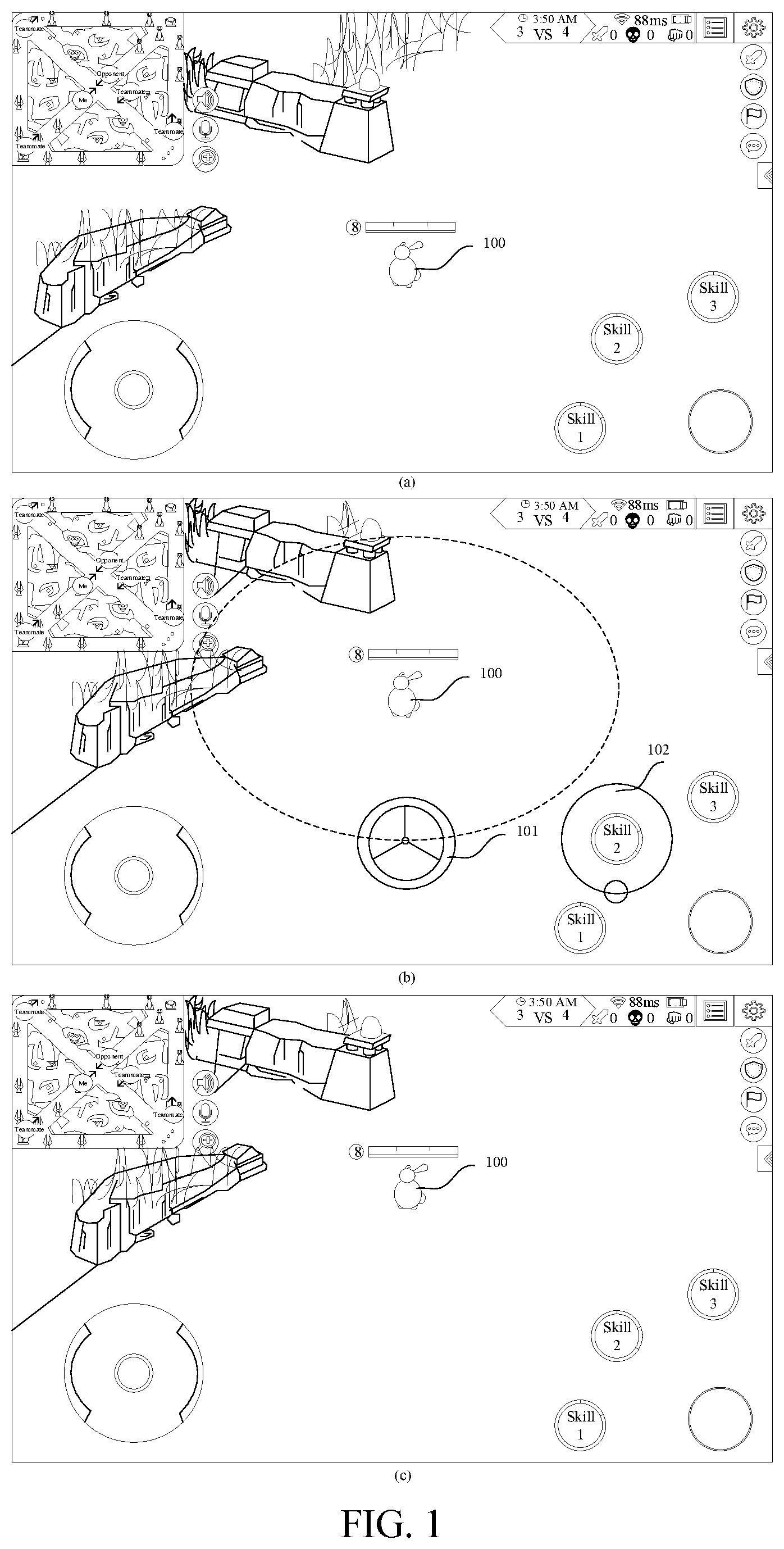 Patent US11847734 Figure 1 – Method and apparatus for displaying virtual environment picture, device, and storage medium