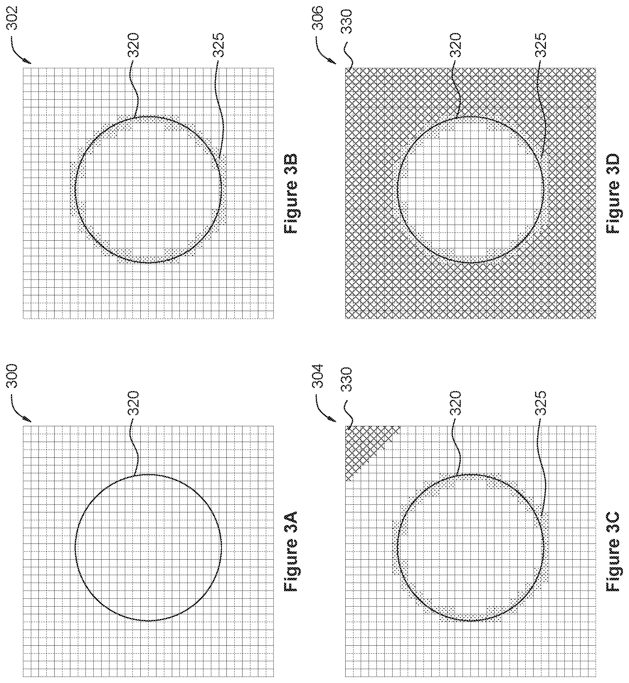 Patent US11847738 Figure 3 – Voxelization of mesh representations