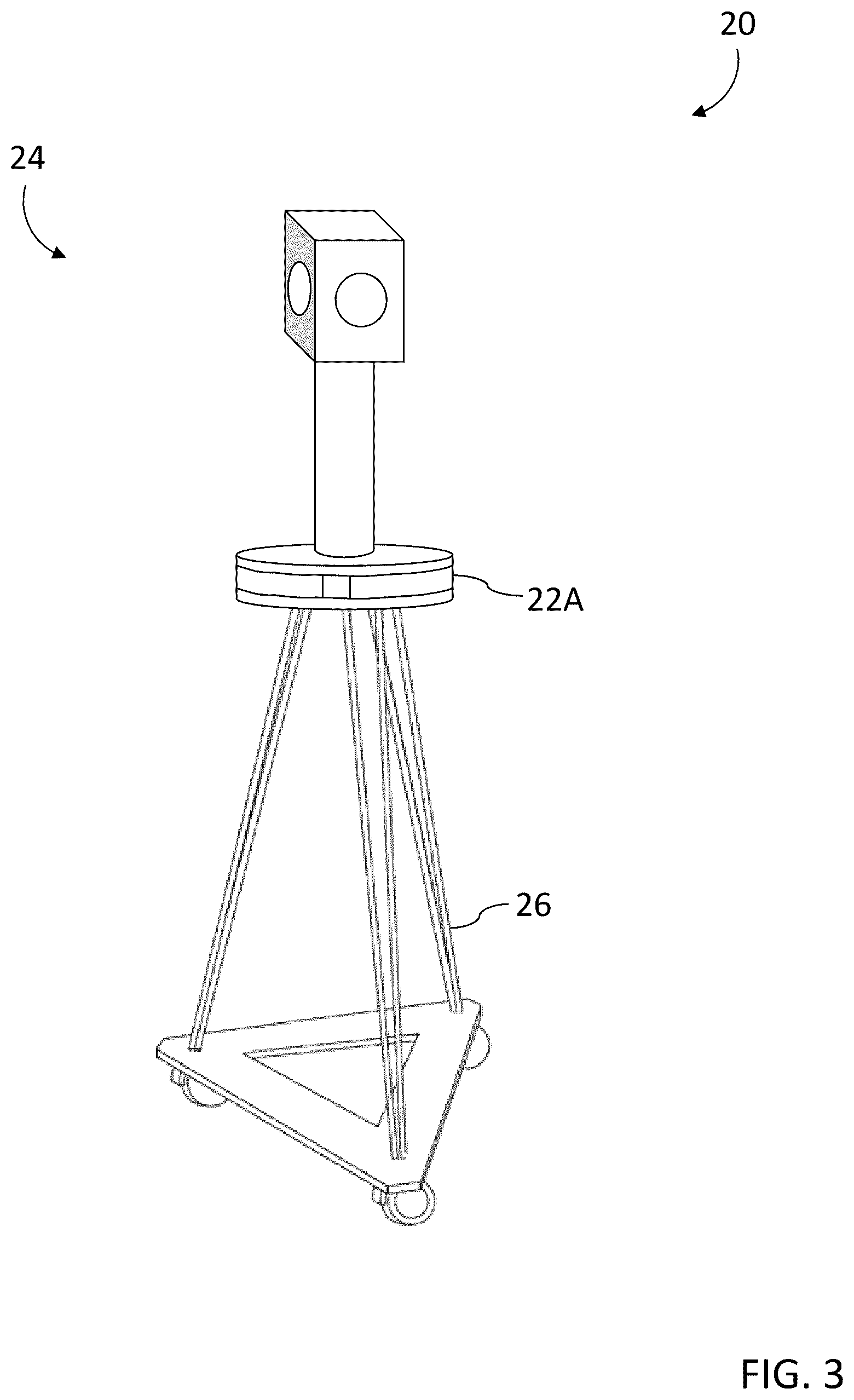 Patent US11847741 Figure 3 – System and method of scanning an environment and generating two dimensional images of the environment