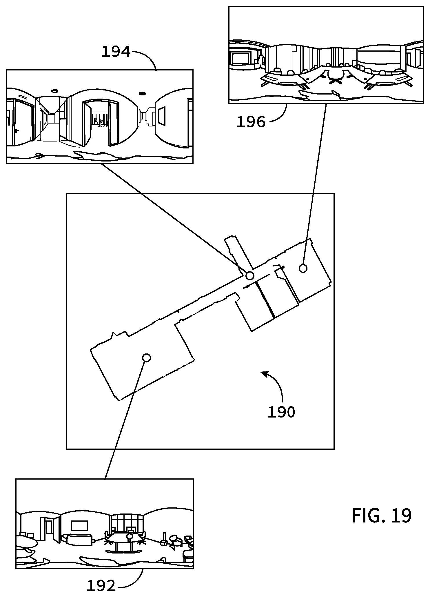 Patent US11847741 Figure 17 – System and method of scanning an environment and generating two dimensional images of the environment