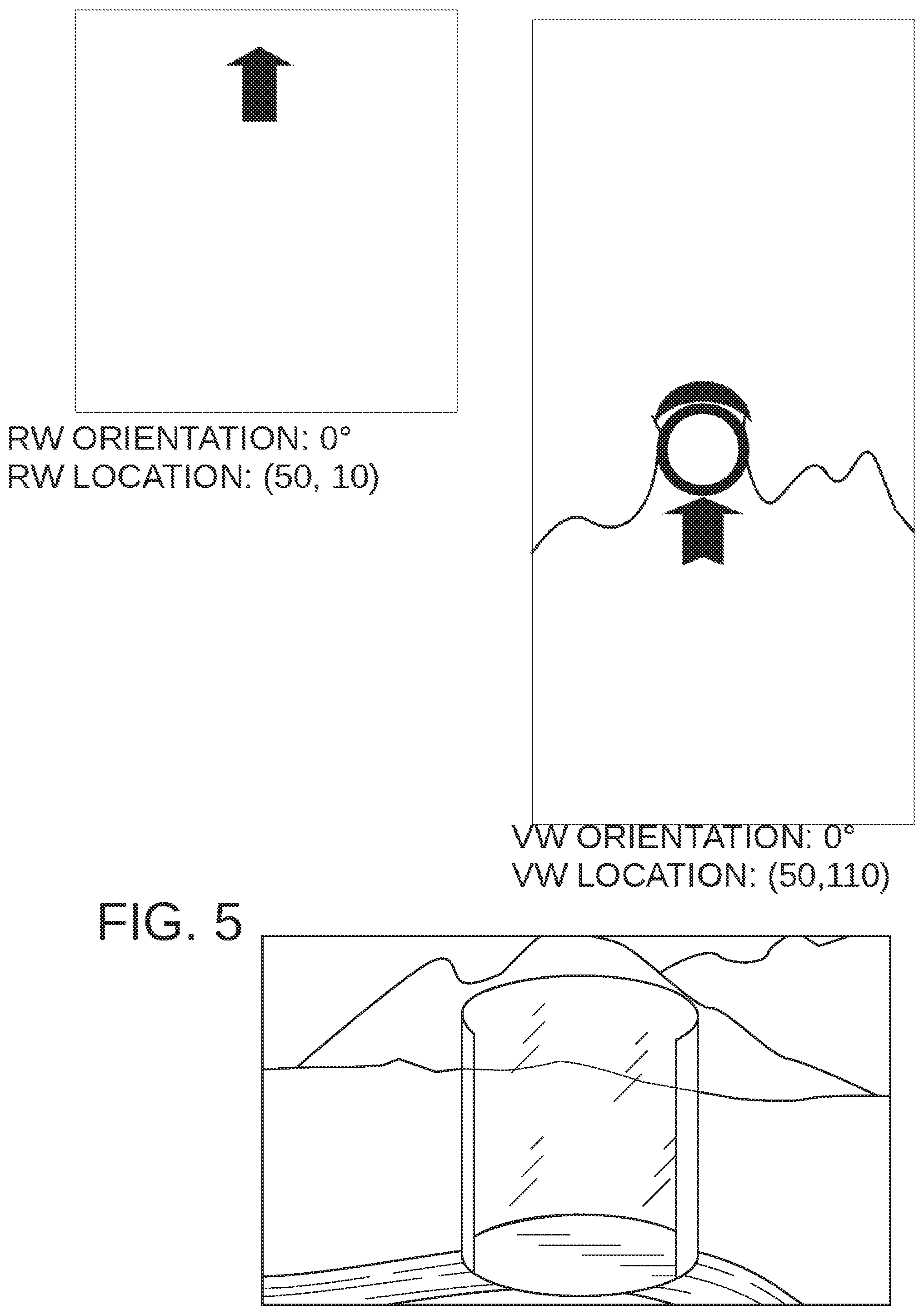 Patent US11847745 Figure 5 – Collision avoidance system for head mounted display utilized in room scale virtual reality system