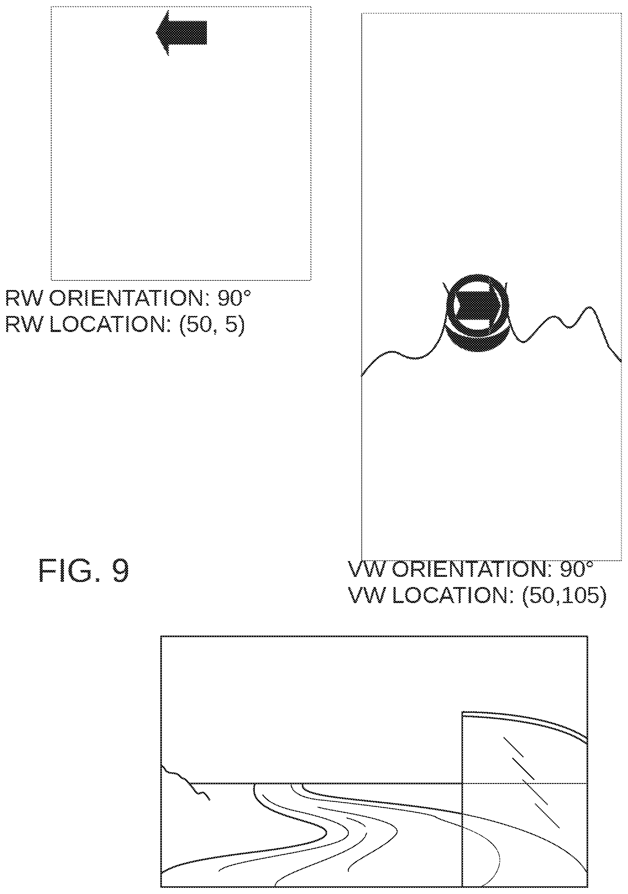 Patent US11847745 Figure 9 – Collision avoidance system for head mounted display utilized in room scale virtual reality system