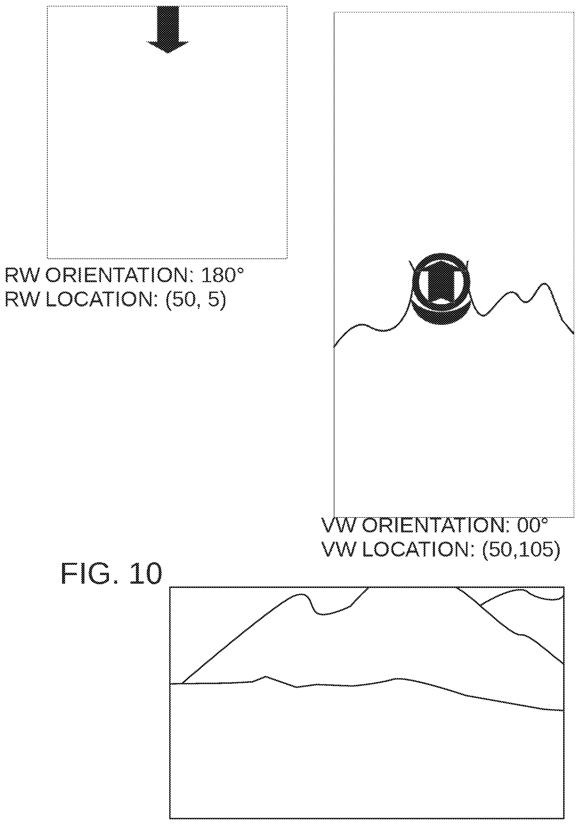 Patent US11847745 Figure 10 – Collision avoidance system for head mounted display utilized in room scale virtual reality system