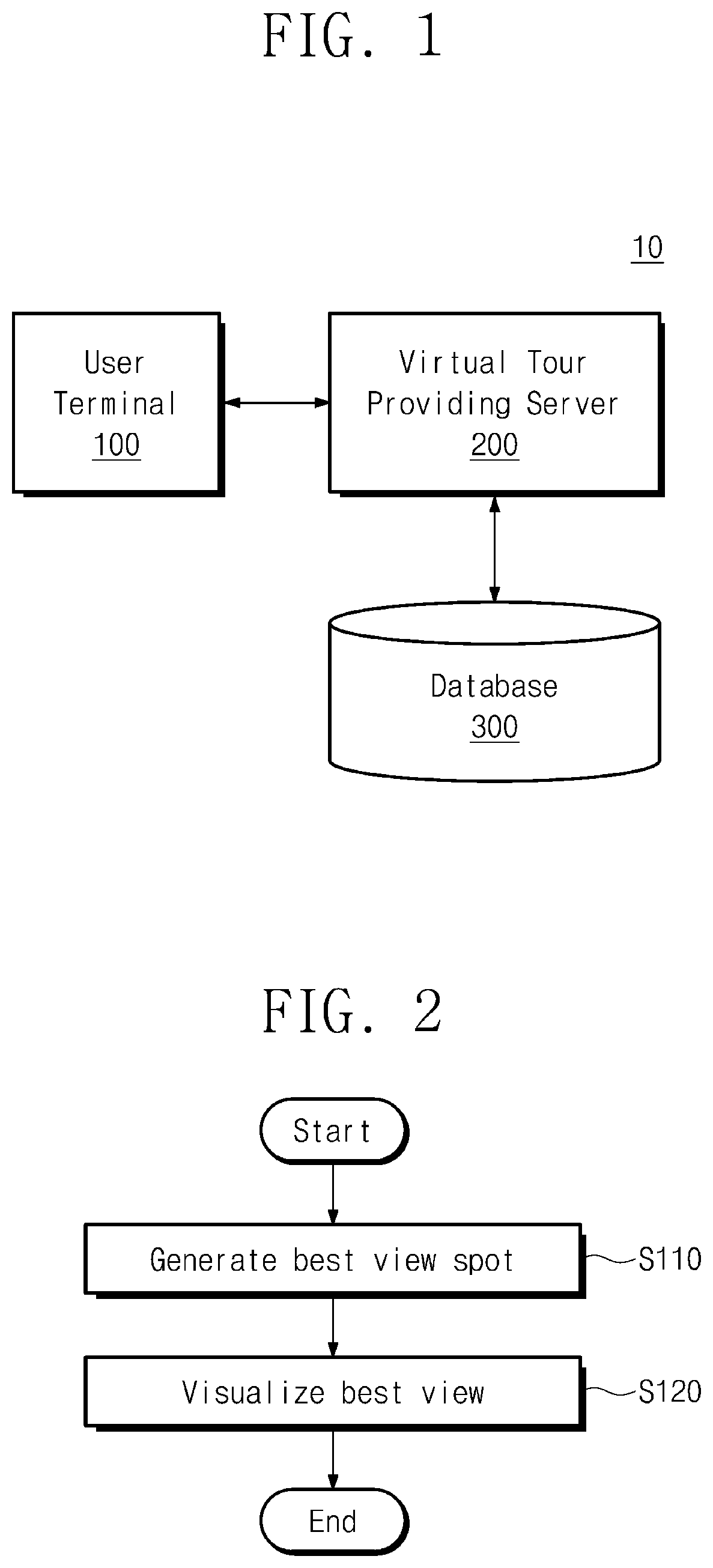 Patent US11847746 Figure 1 – Server and method for generating best view spots