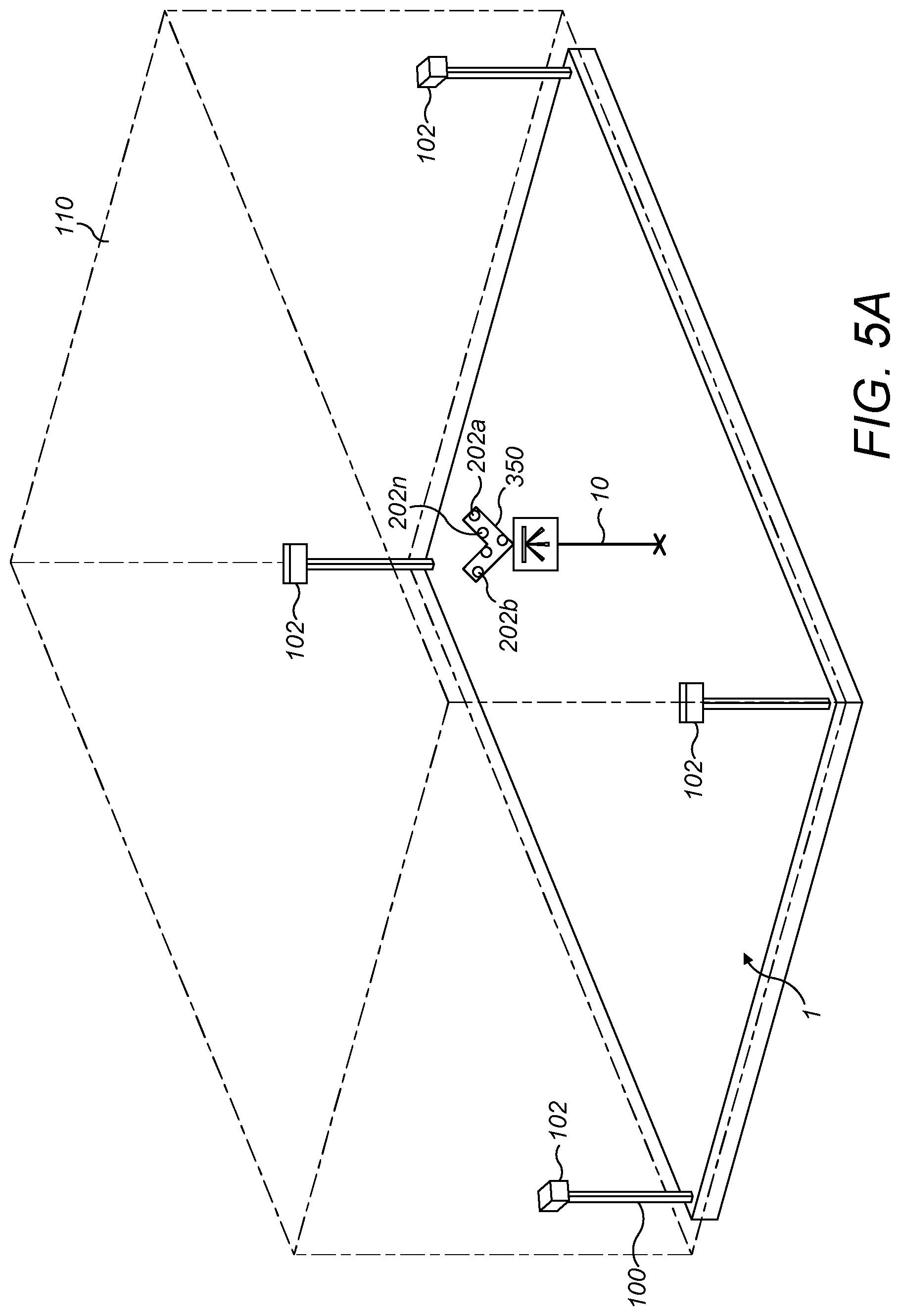 Patent US11847747 Figure 4 – Displaying a virtual image of a building information model