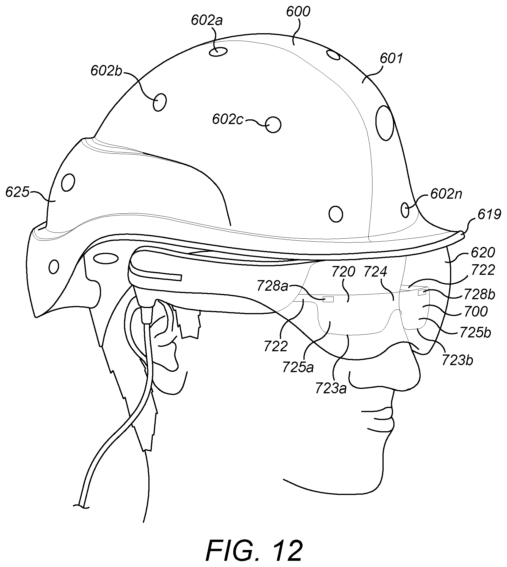 Patent US11847747 Figure 11 – Displaying a virtual image of a building information model