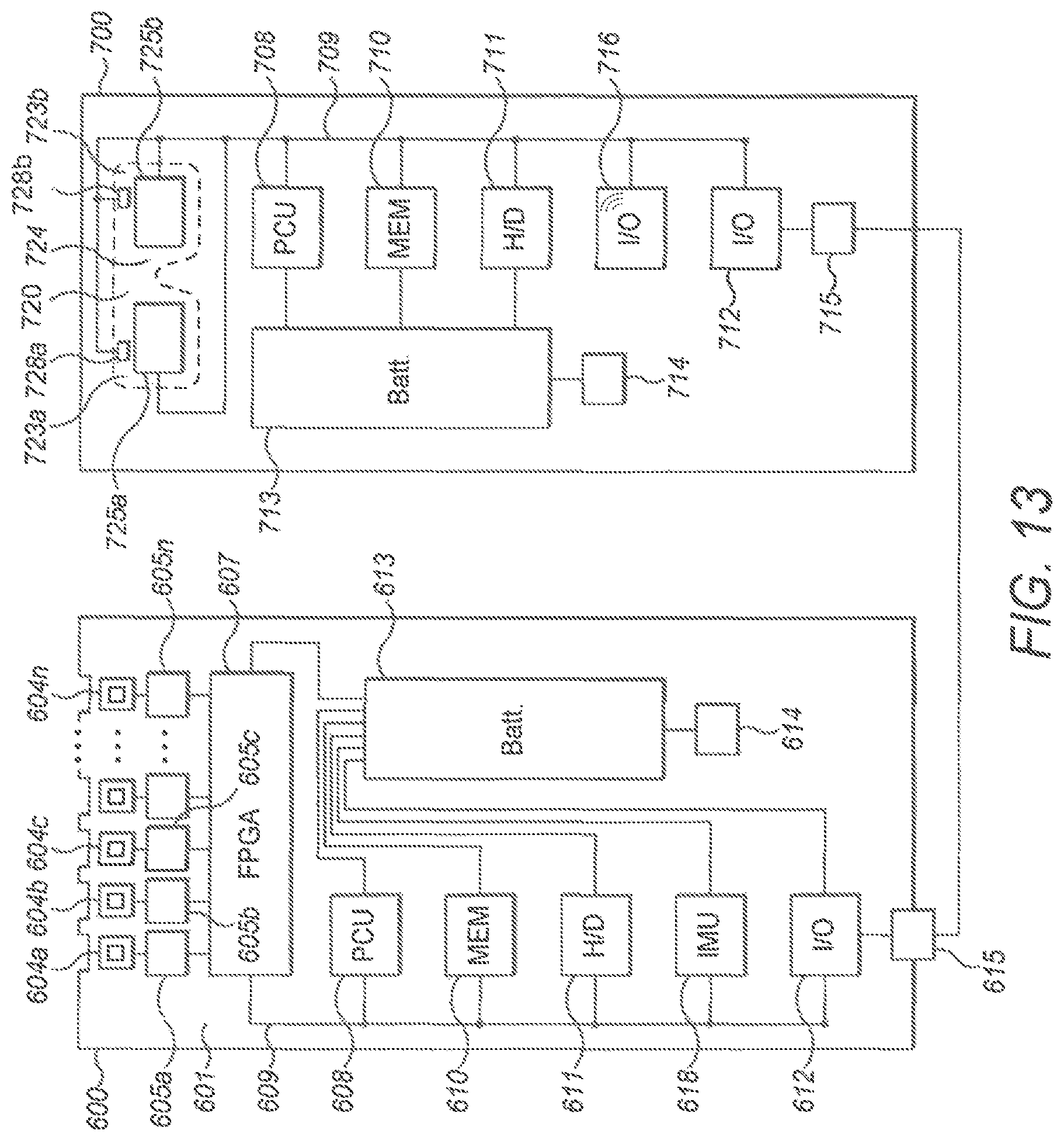 Patent US11847747 Figure 12 – Displaying a virtual image of a building information model