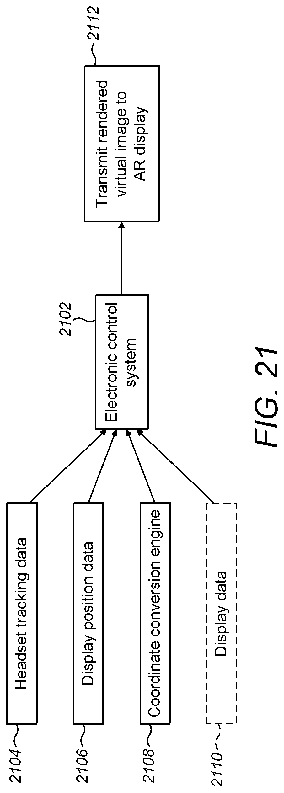 Patent US11847747 Figure 20 – Displaying a virtual image of a building information model
