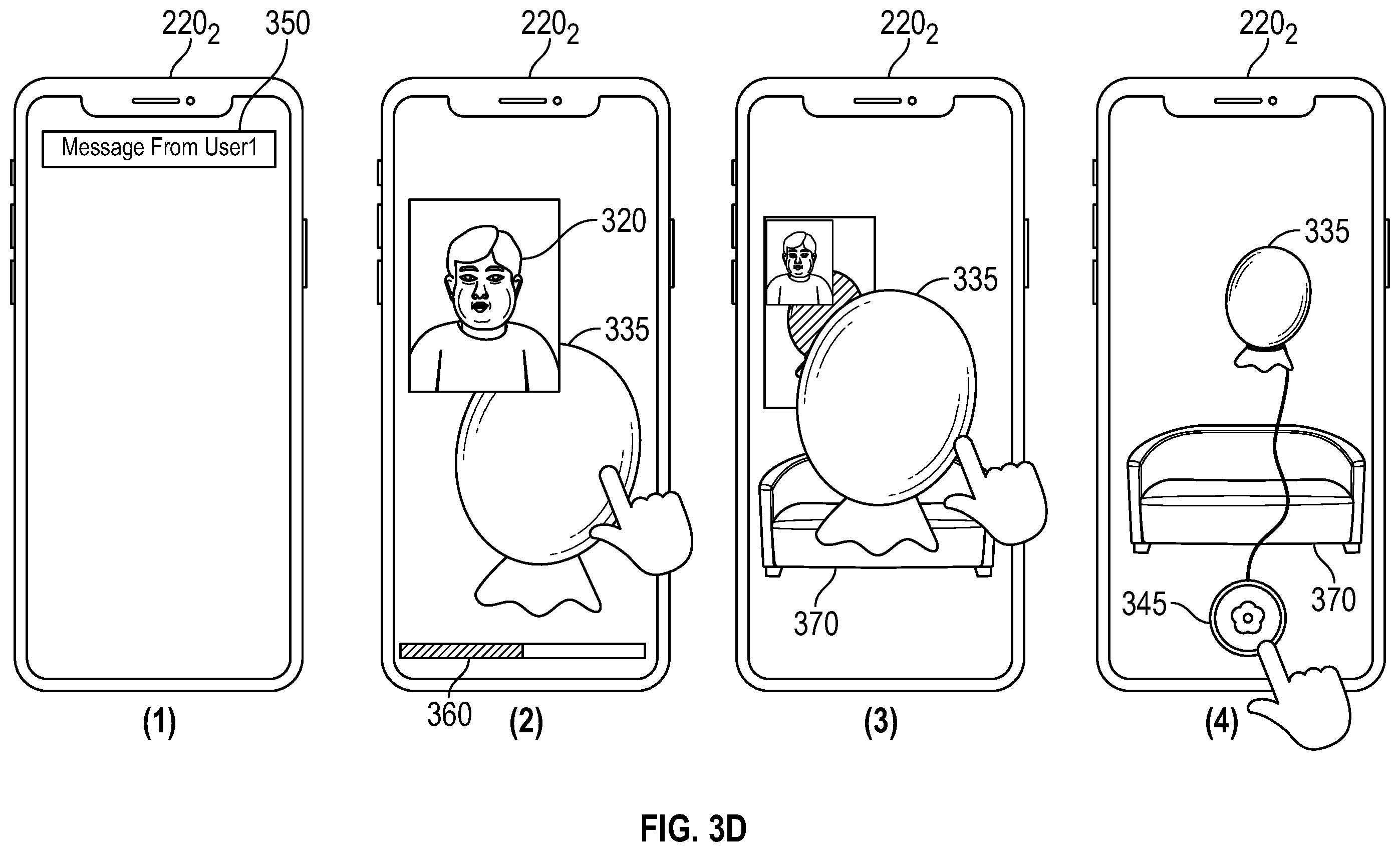 Patent US11847748 Figure 7 – Transferring objects from 2D video to 3D AR